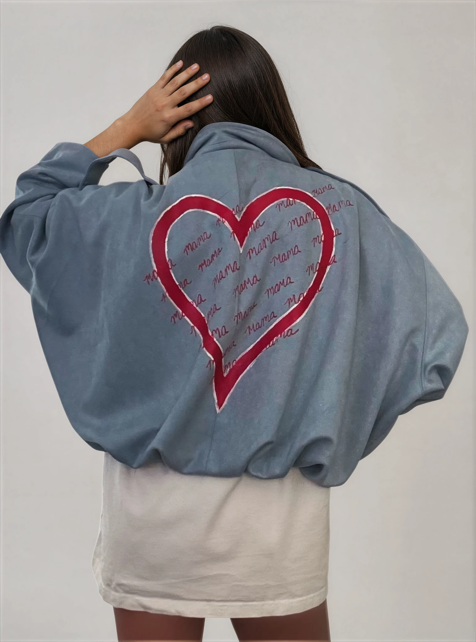 'Mama Mama' Painted Jacket