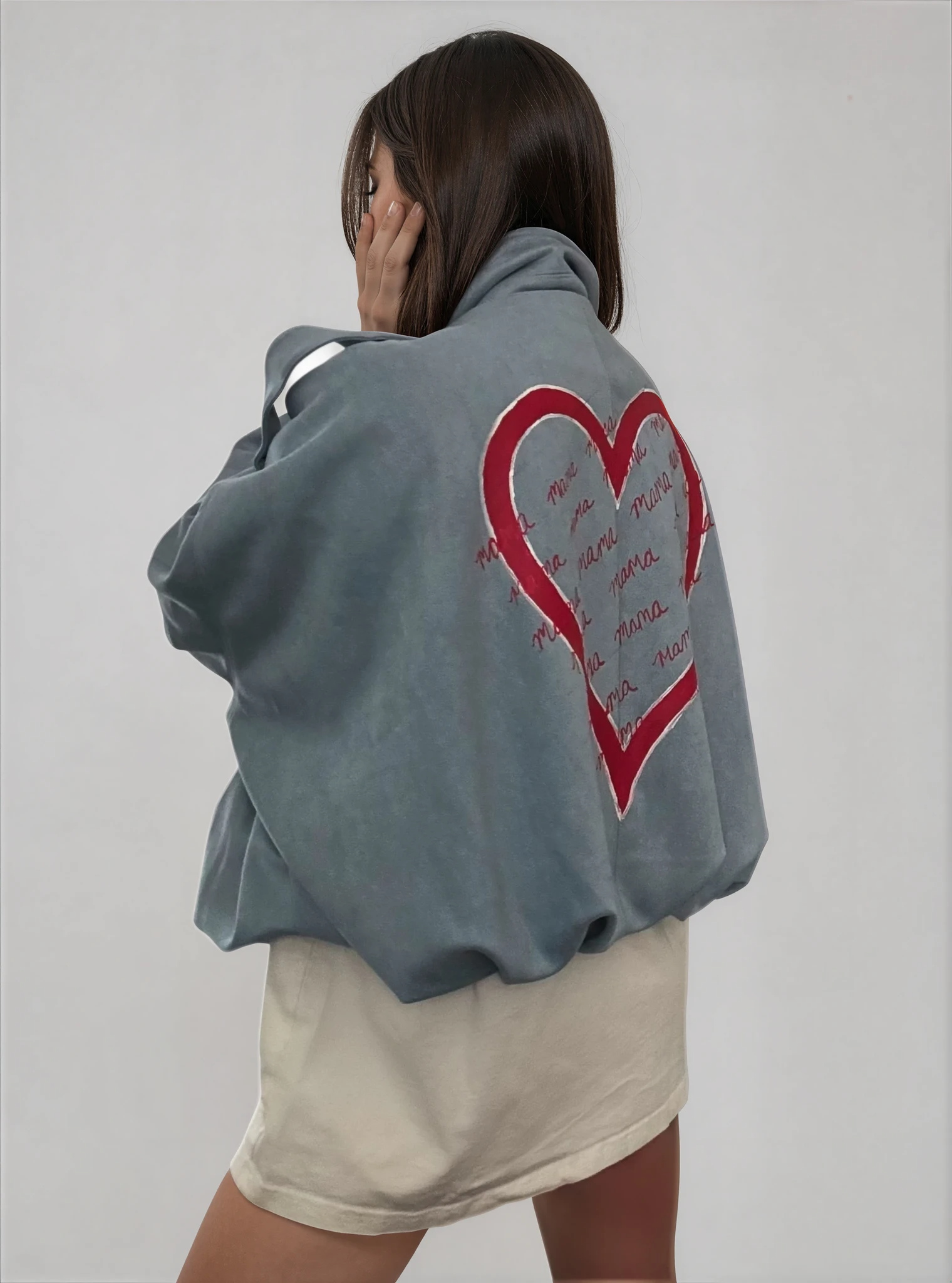 'Mama Mama' Painted Jacket