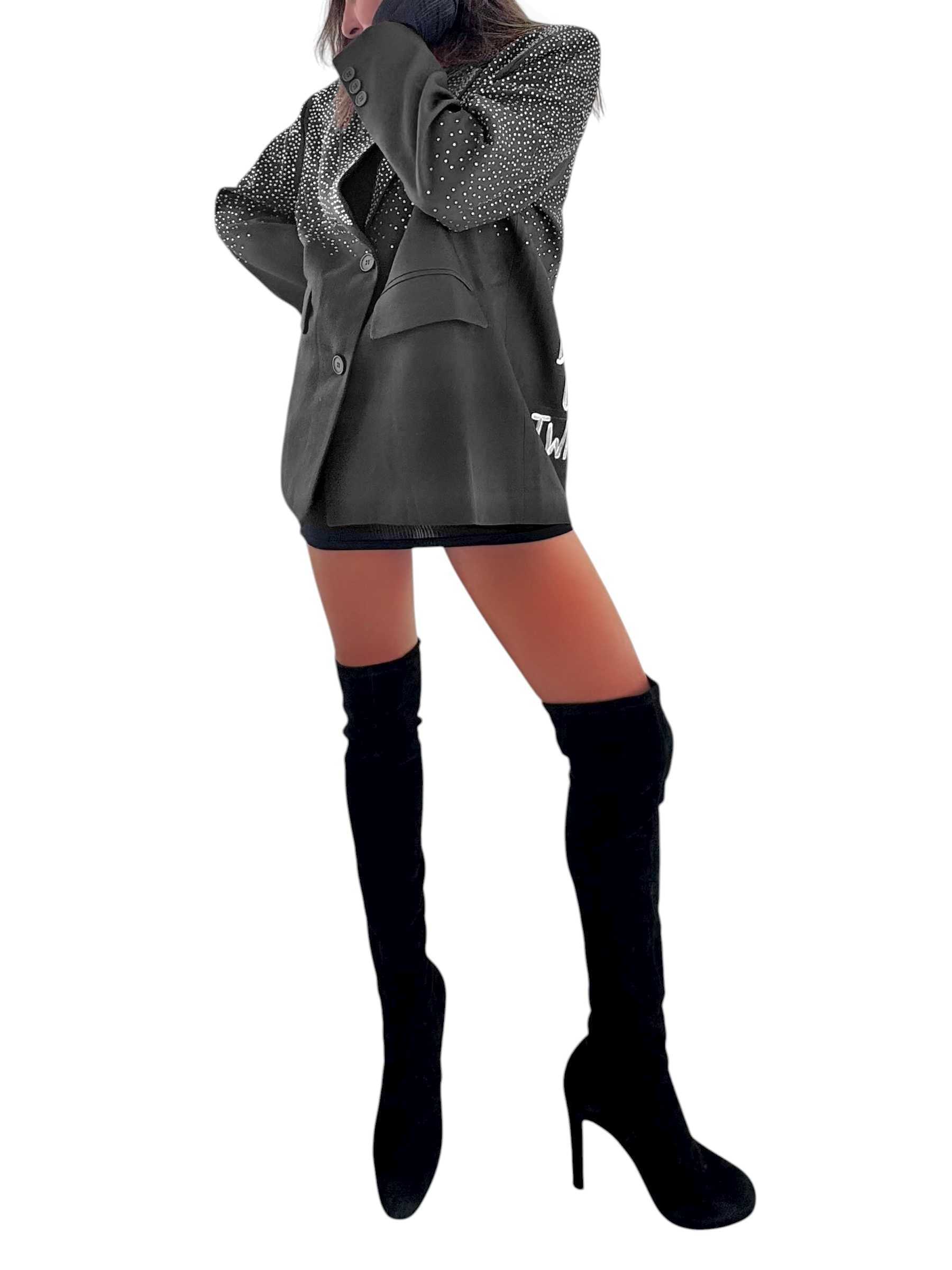 'Shine' Painted Blazer