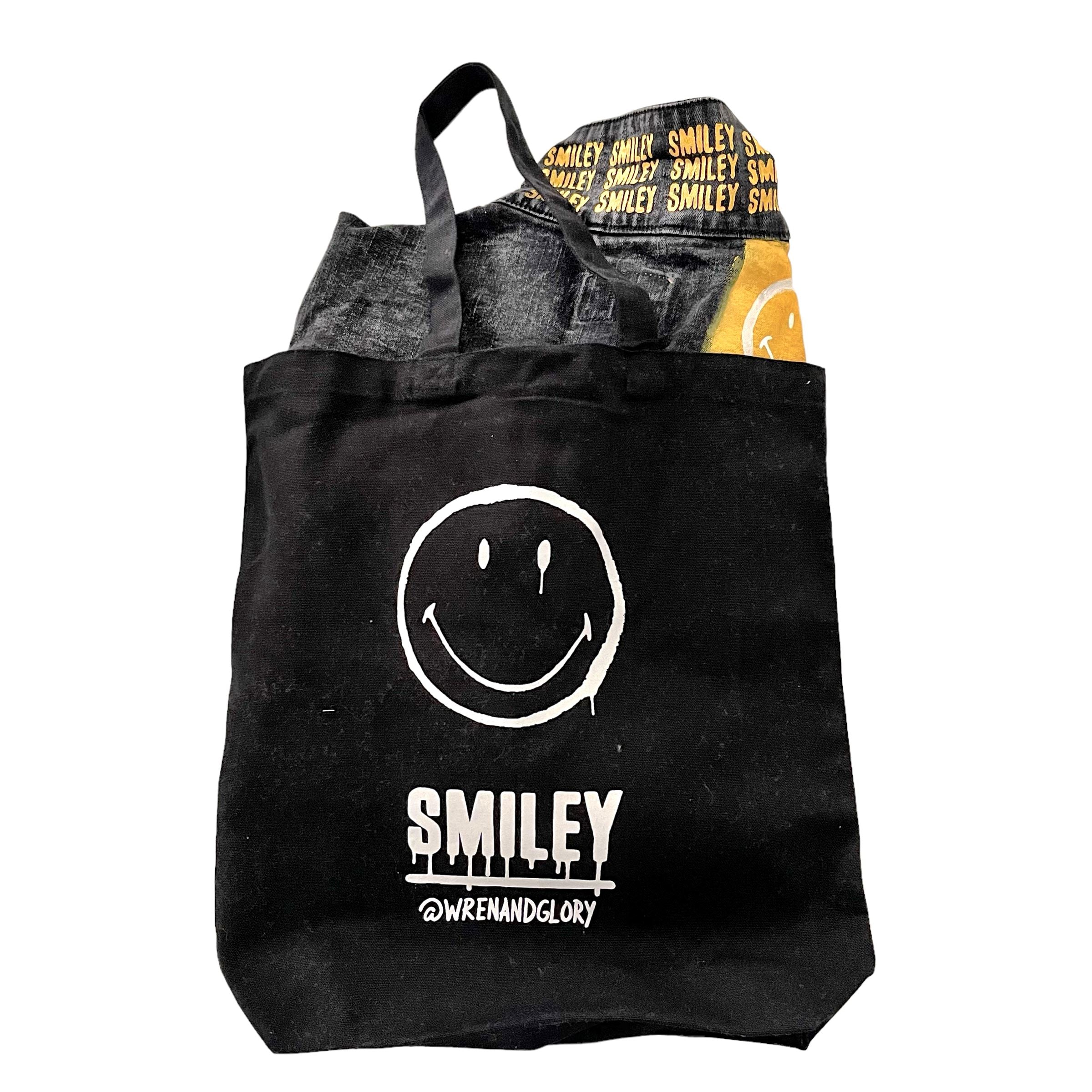 'The Smiley Hoodie' Painted Sweatshirt