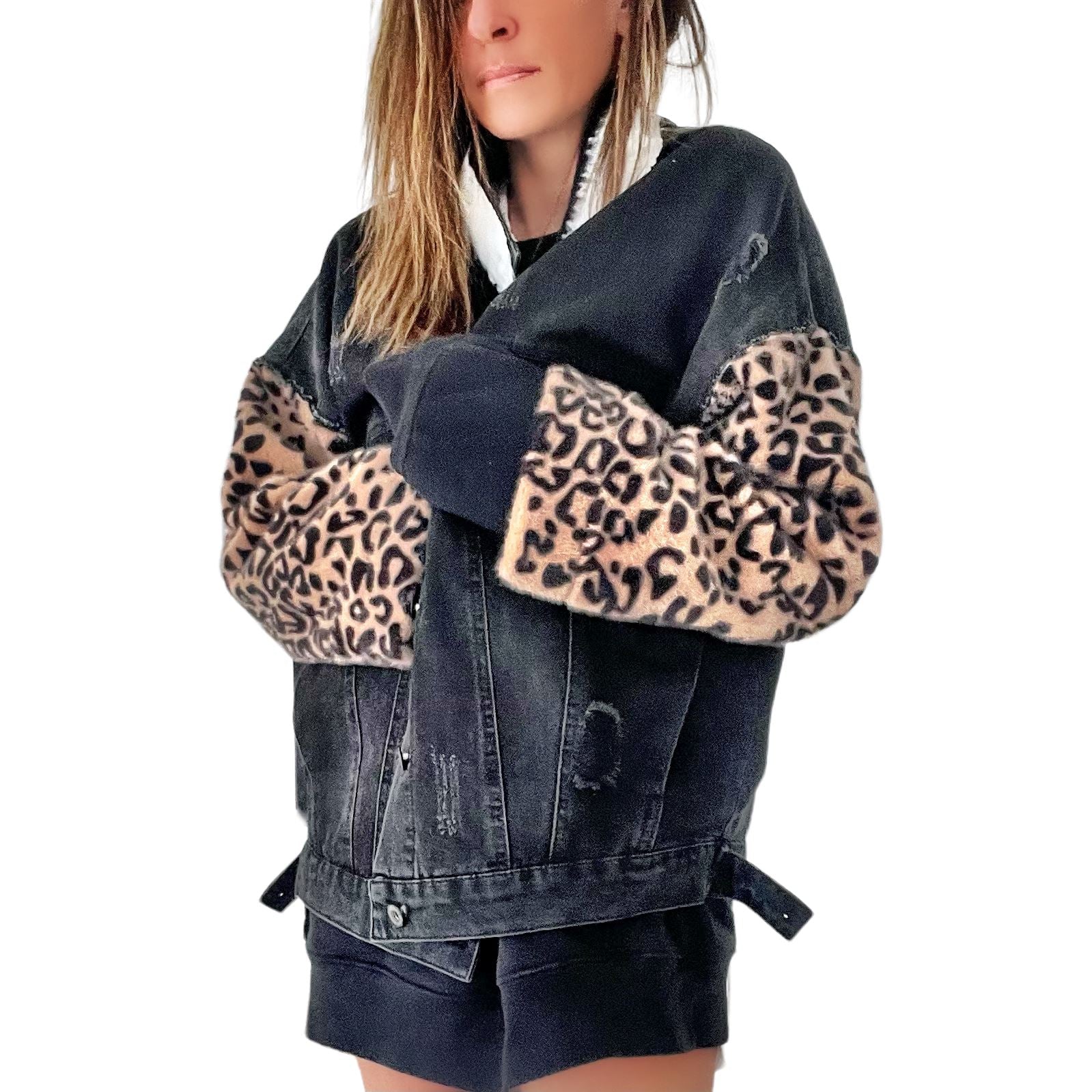 'More Mental Health' Denim Jacket