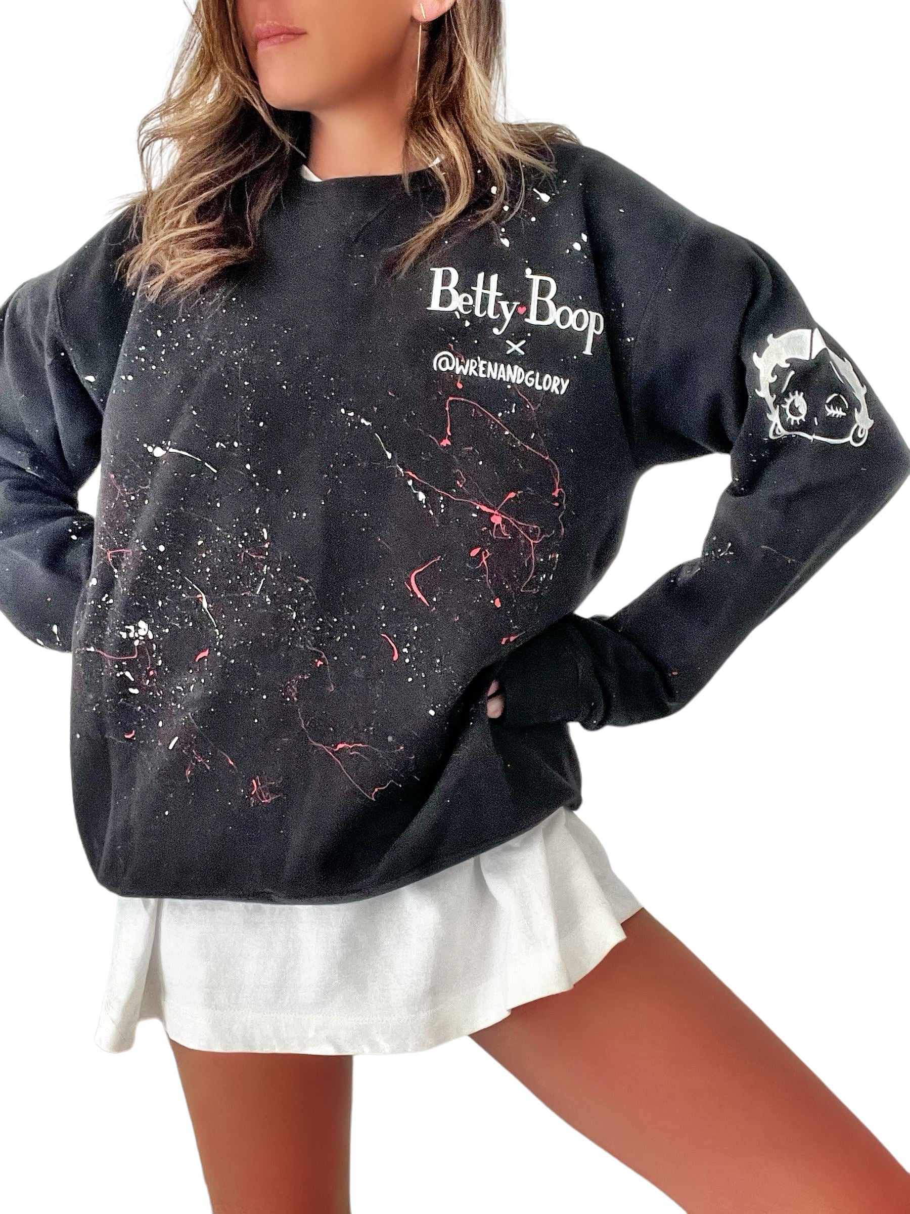 'Betty Boop x W+G' Crewneck