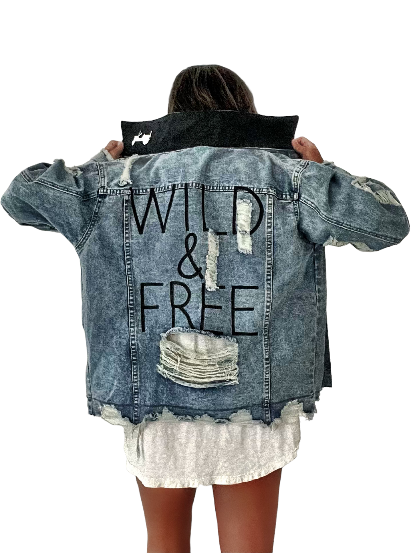 Jeep x W+G: Painted Denim Jacket!