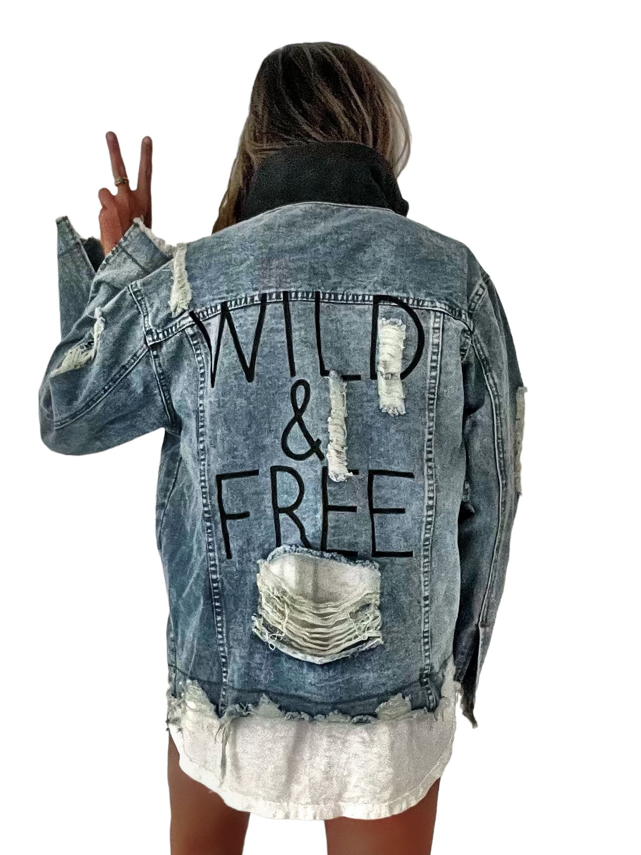 Jeep x W+G: Painted Denim Jacket!