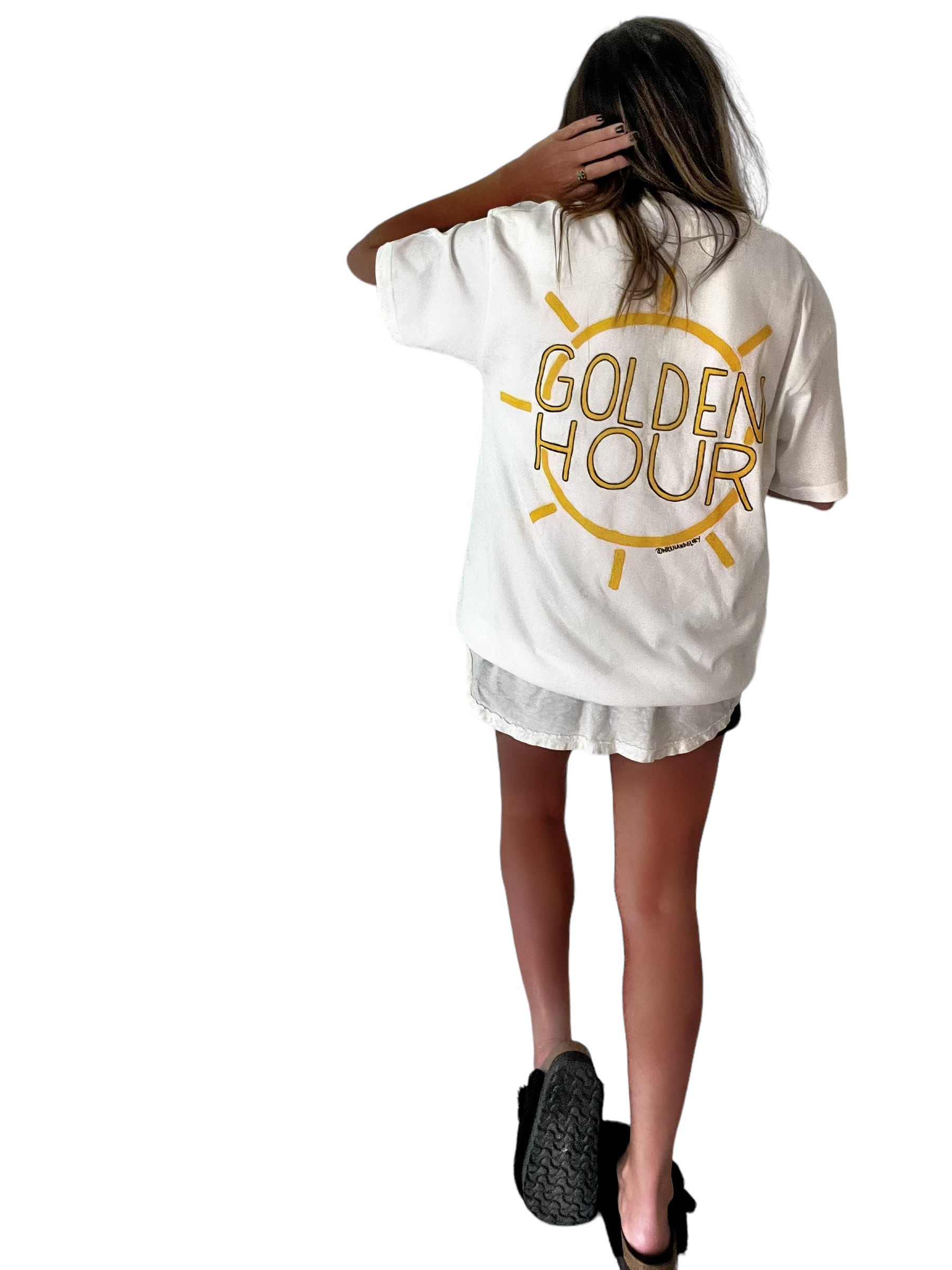 'Golden Hour' Oversized T Shirt