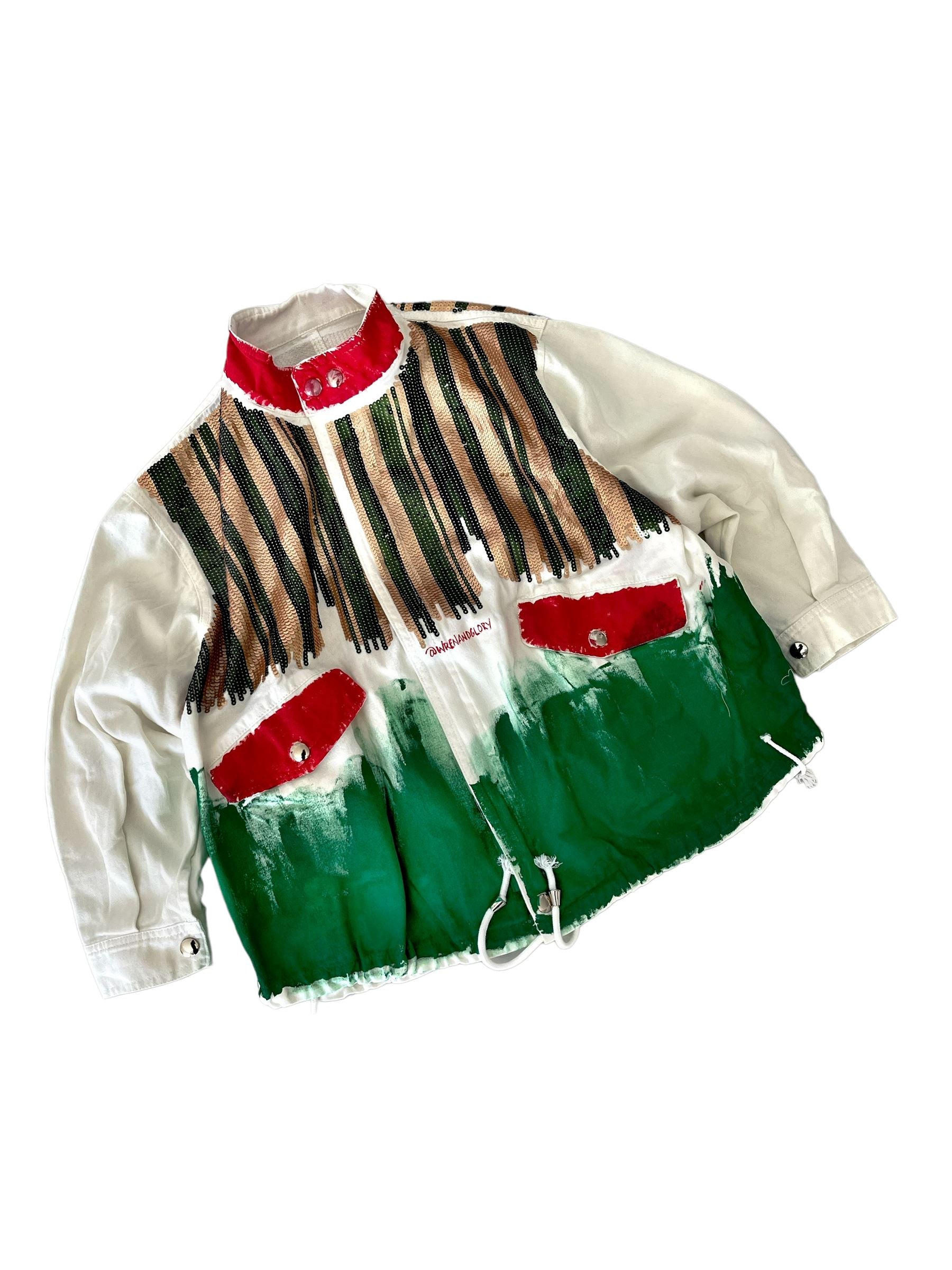 'Embellished But Holiday' Denim Jacket