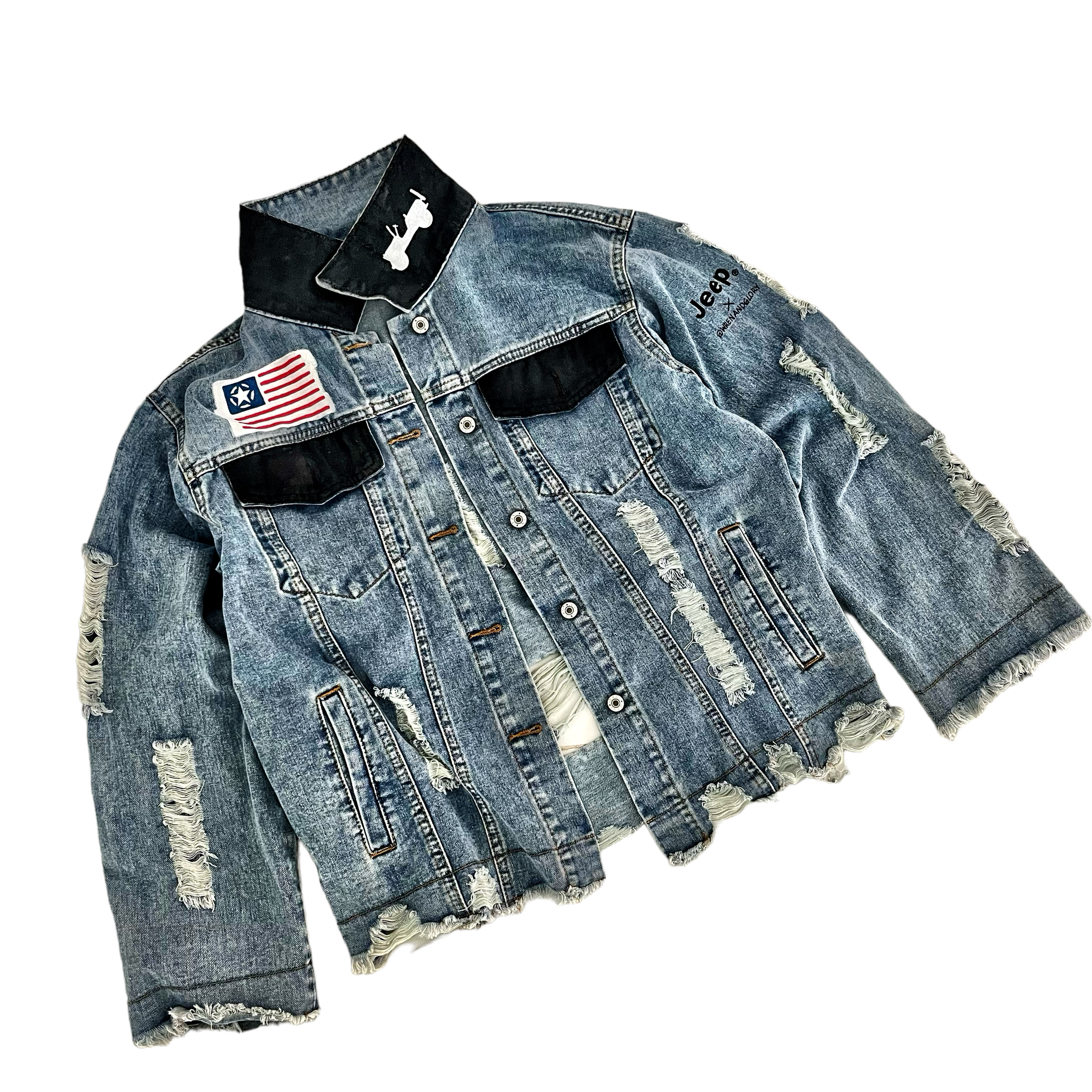 Jeep x W+G: Painted Denim Jacket!