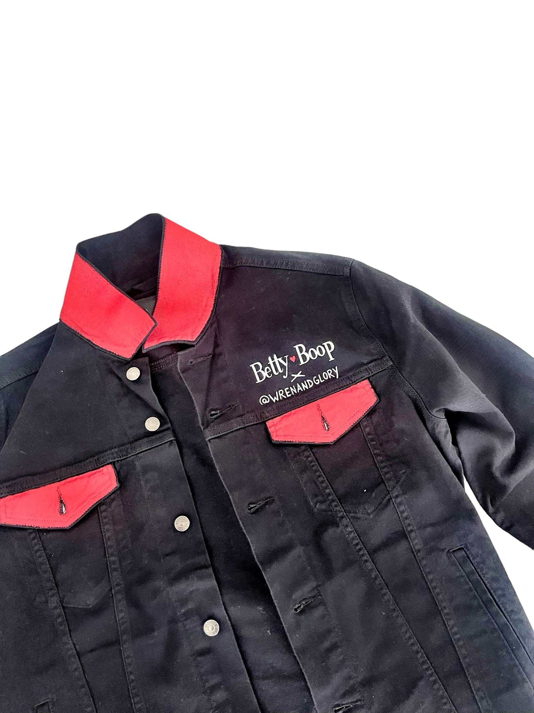 'Betty Boop x W+G' Denim Jacket
