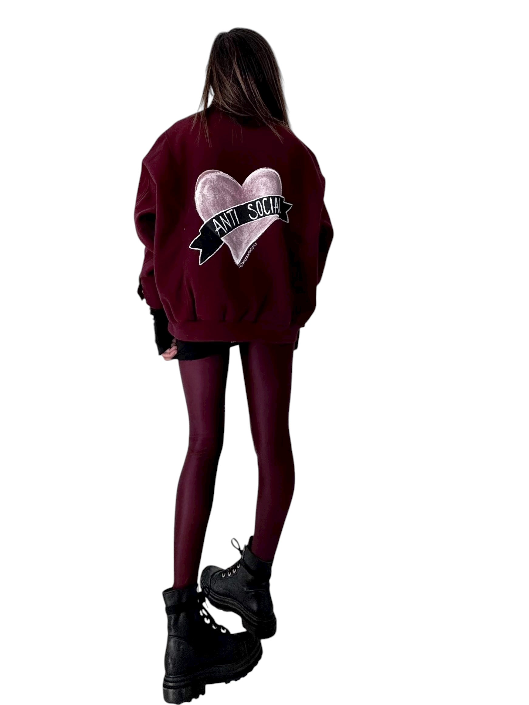 'Anti Social' Bomber Coat