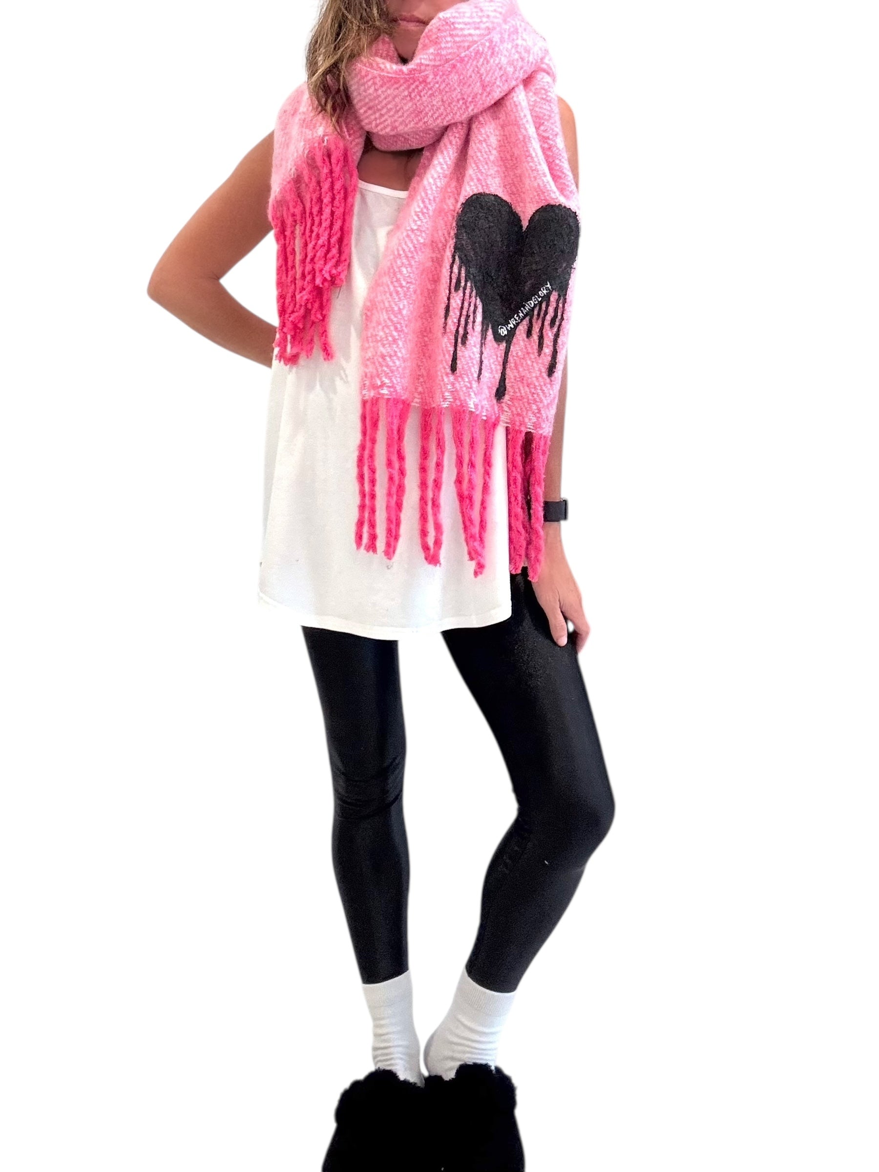 'Melting Heart' Chunky Scarf