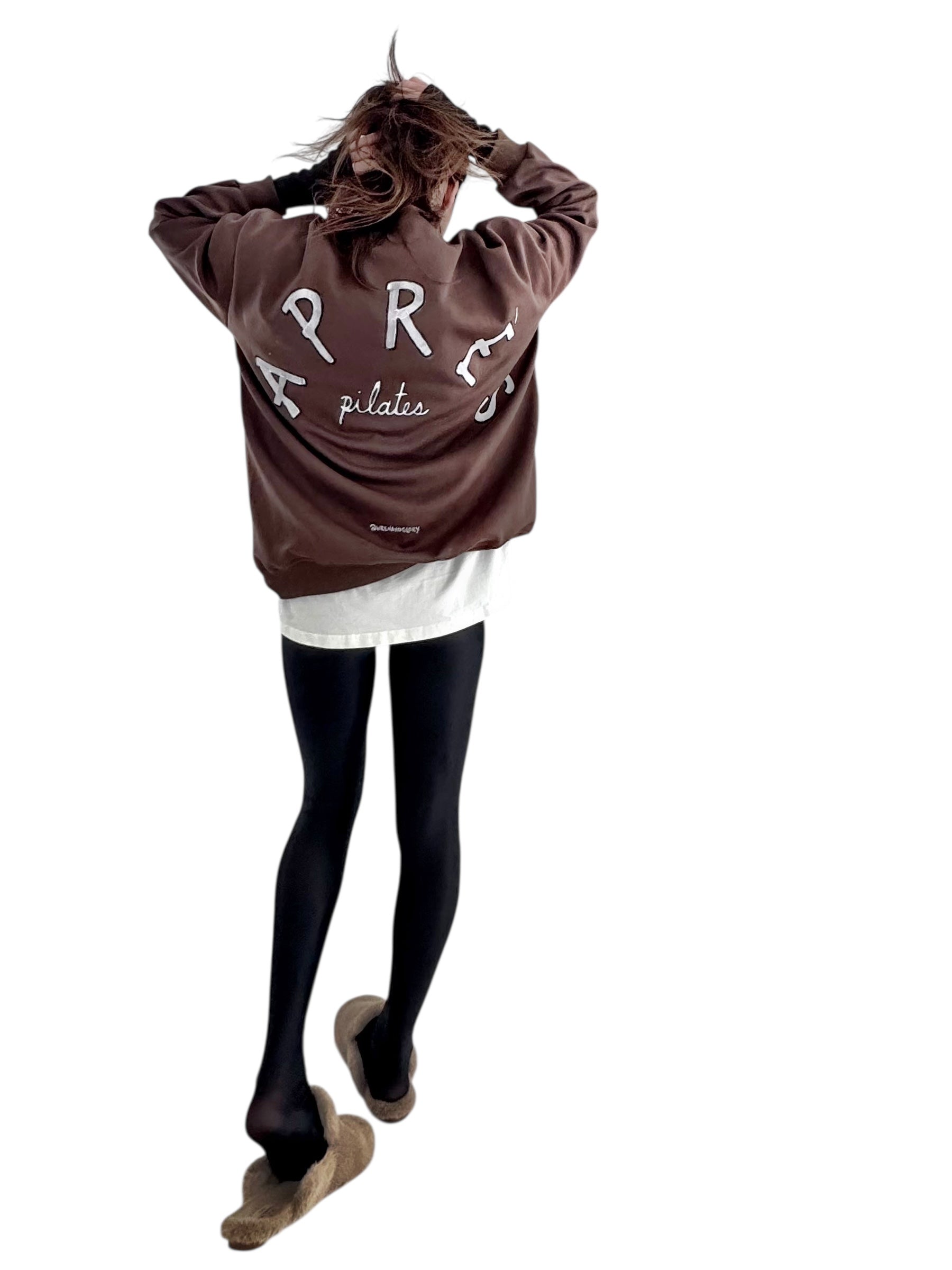 'Apres Pilates' Painted Crewneck