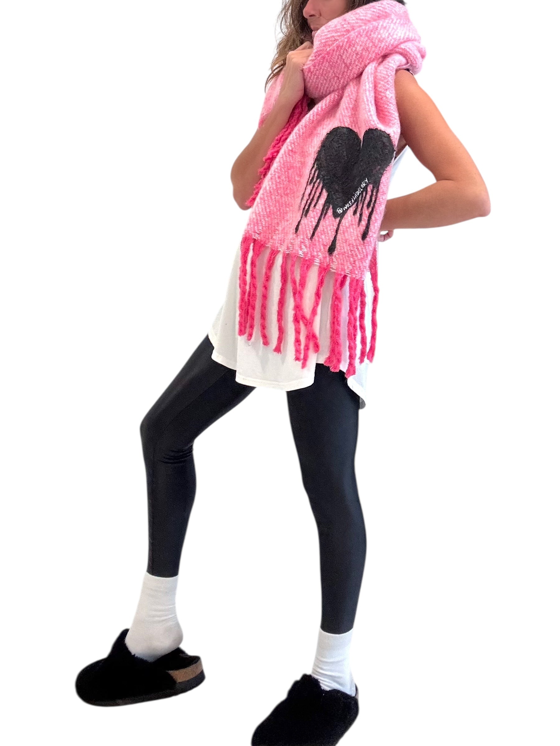 'Melting Heart' Chunky Scarf