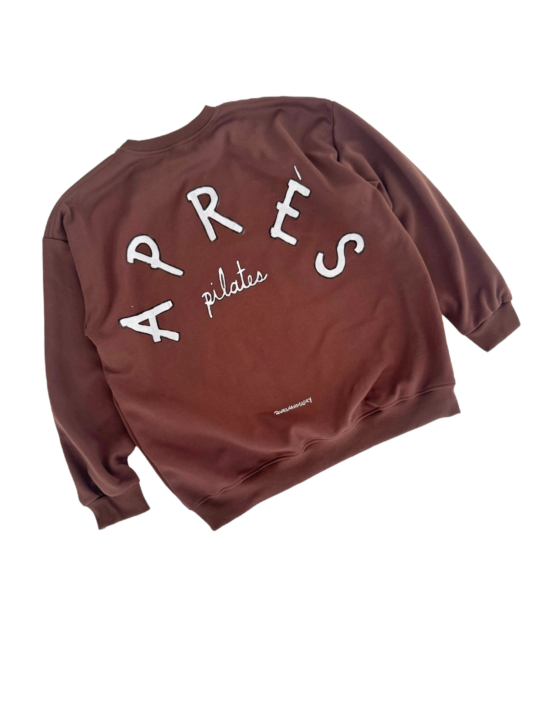 'Apres Pilates' Painted Crewneck