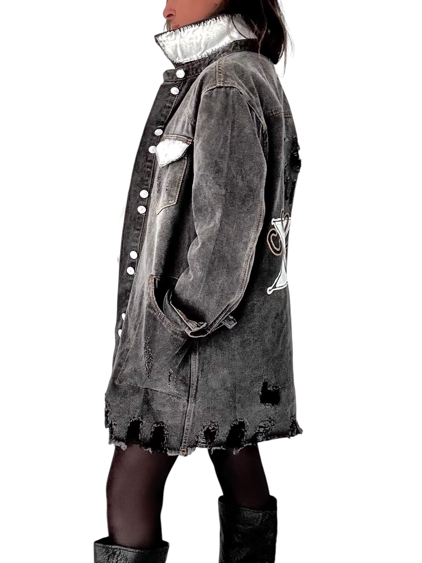 'Cowboy Club' Denim Jacket