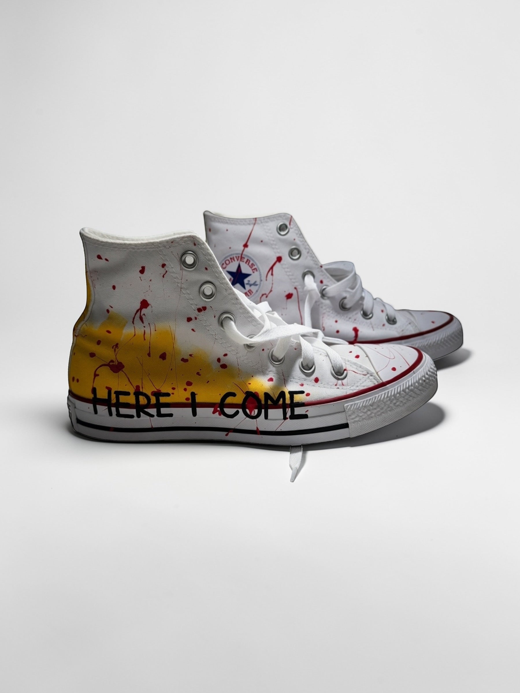 'Ready Or Not' x W+G Painted Converse