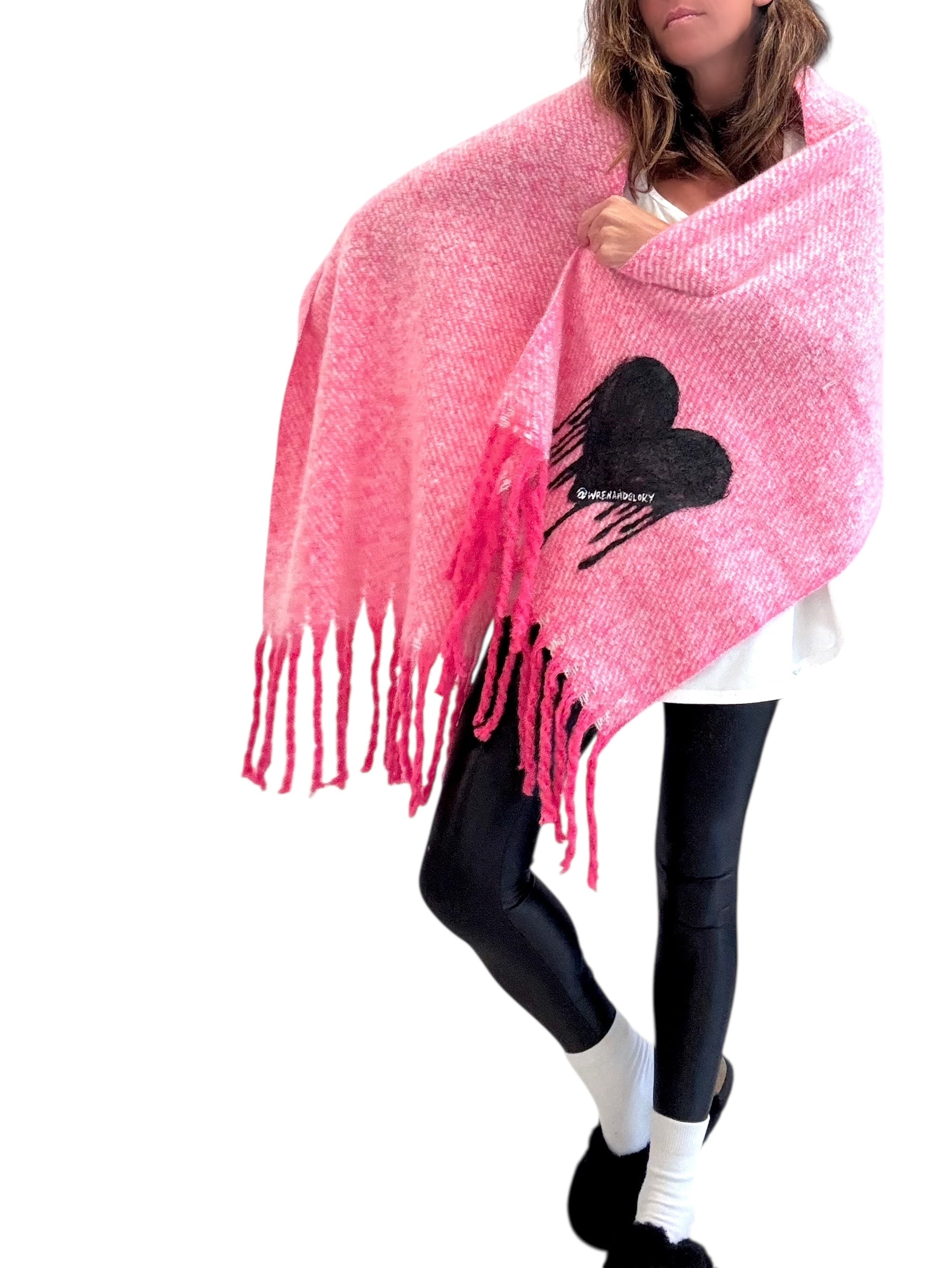 'Melting Heart' Chunky Scarf