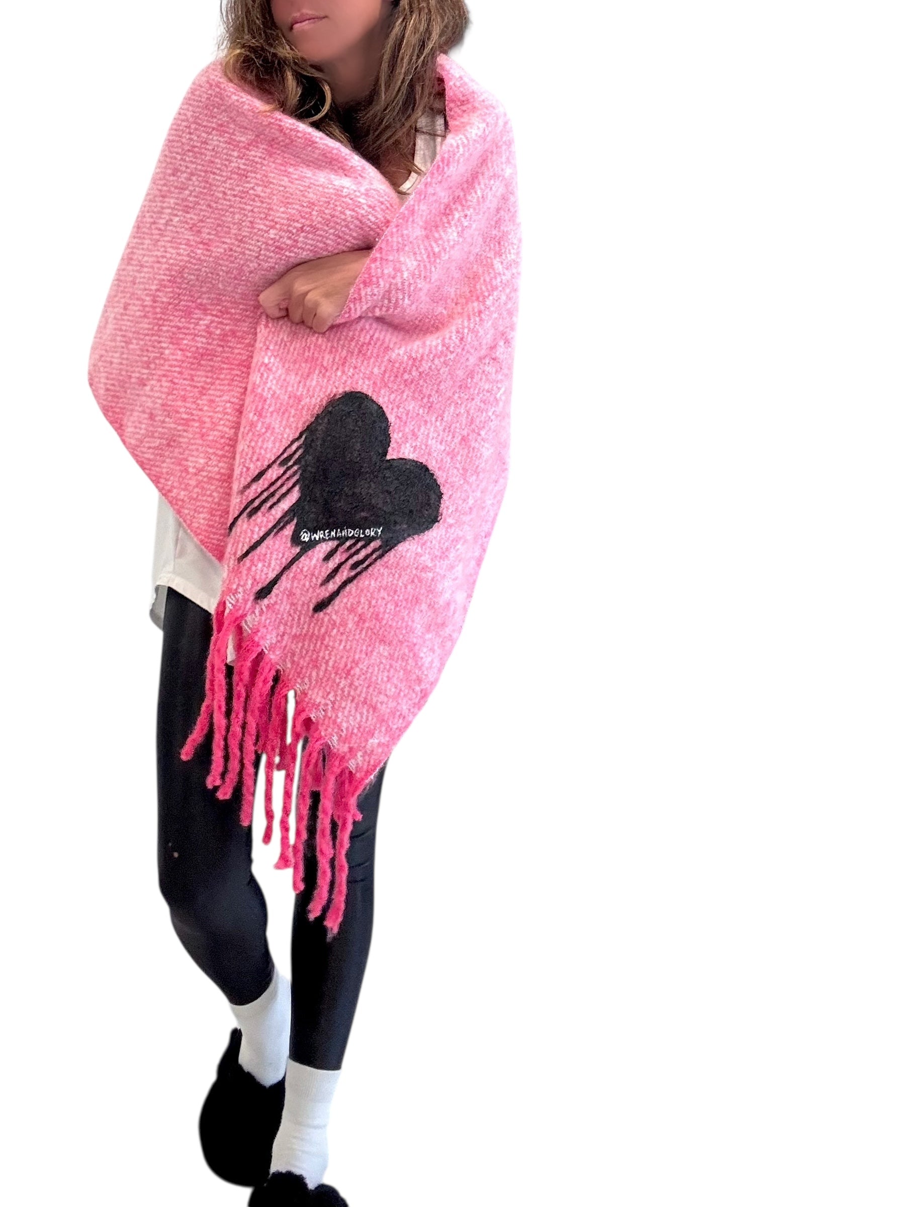 'Melting Heart' Chunky Scarf