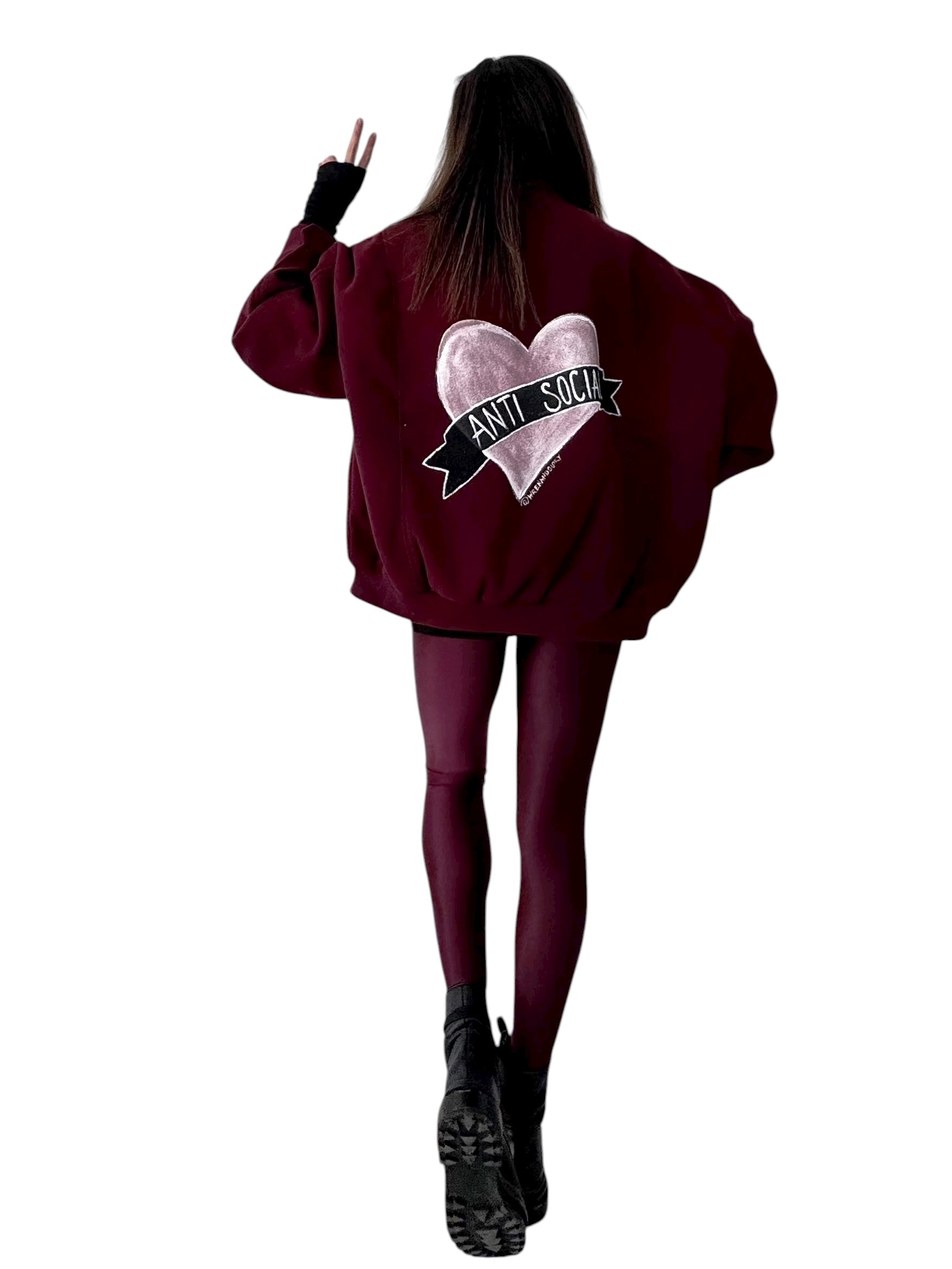 'Anti Social' Bomber Coat