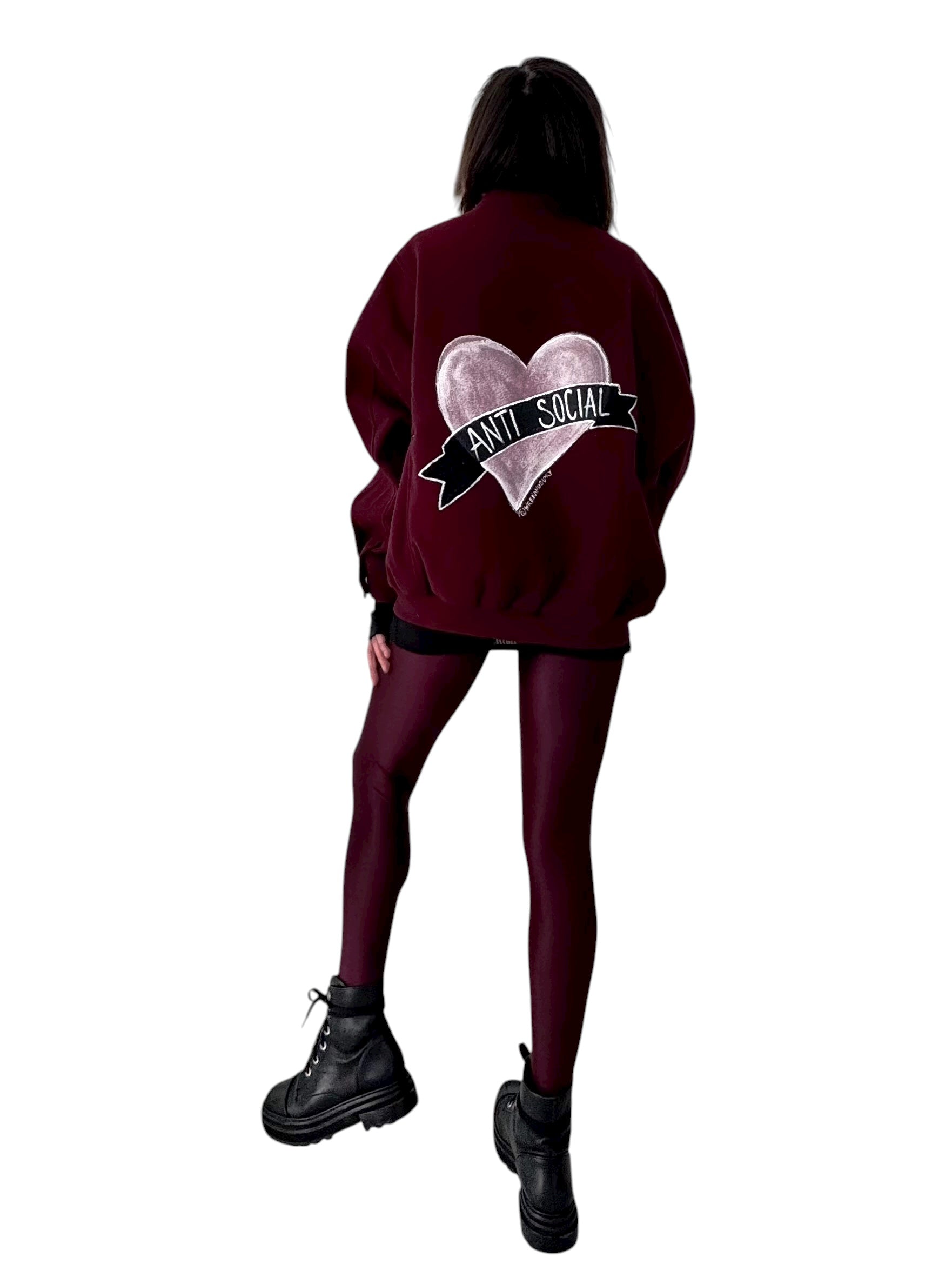 'Anti Social' Bomber Coat