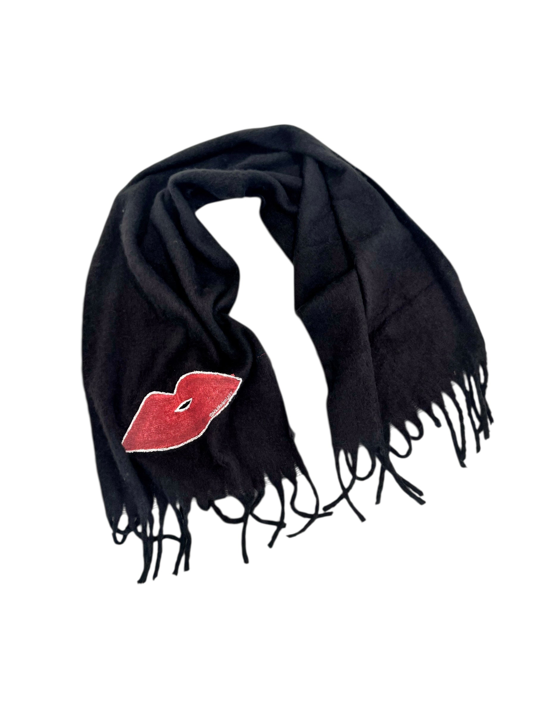 'Kiss Kiss' Chunky Scarf