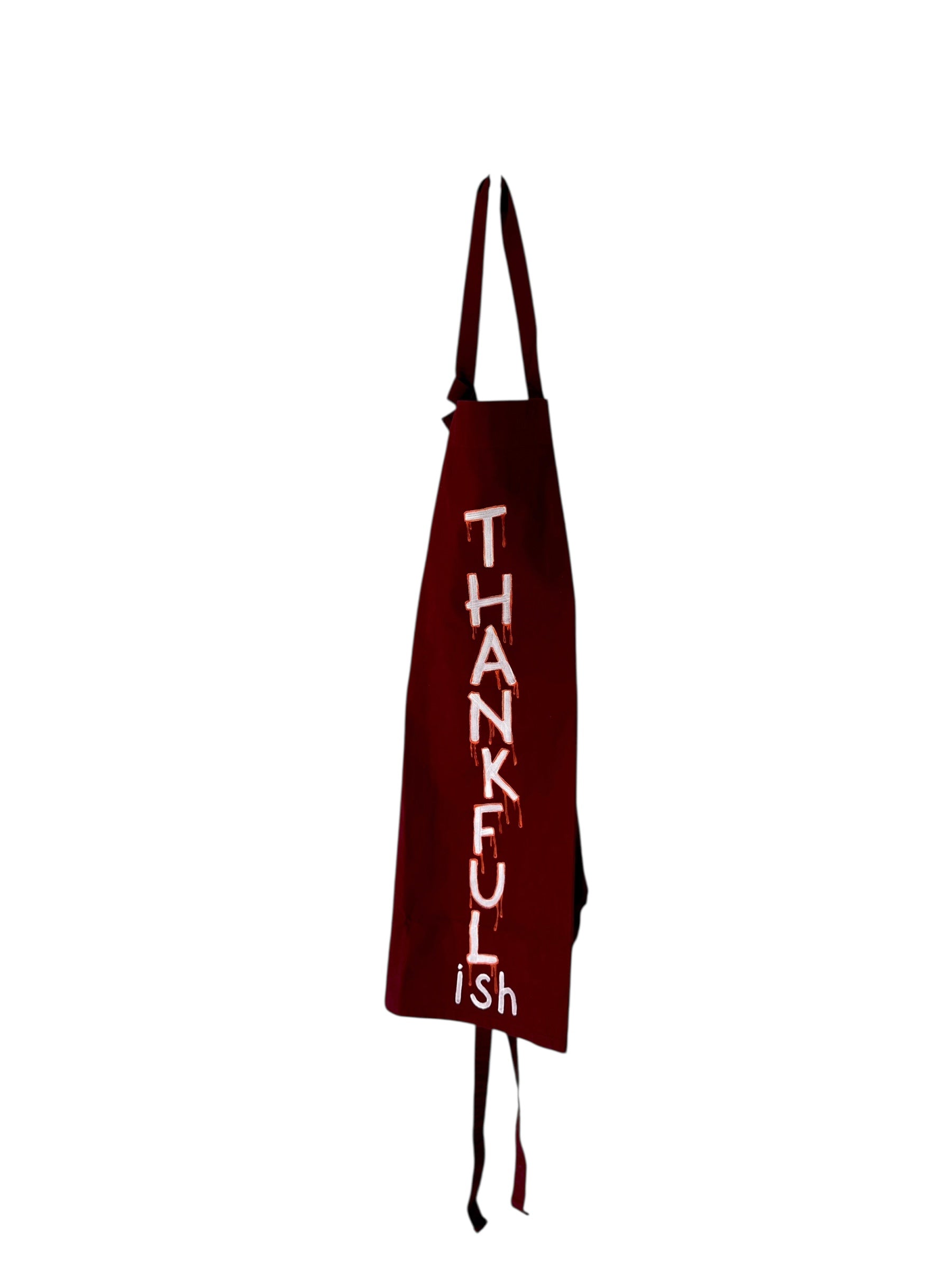 'Thankful-Ish' Painted Apron