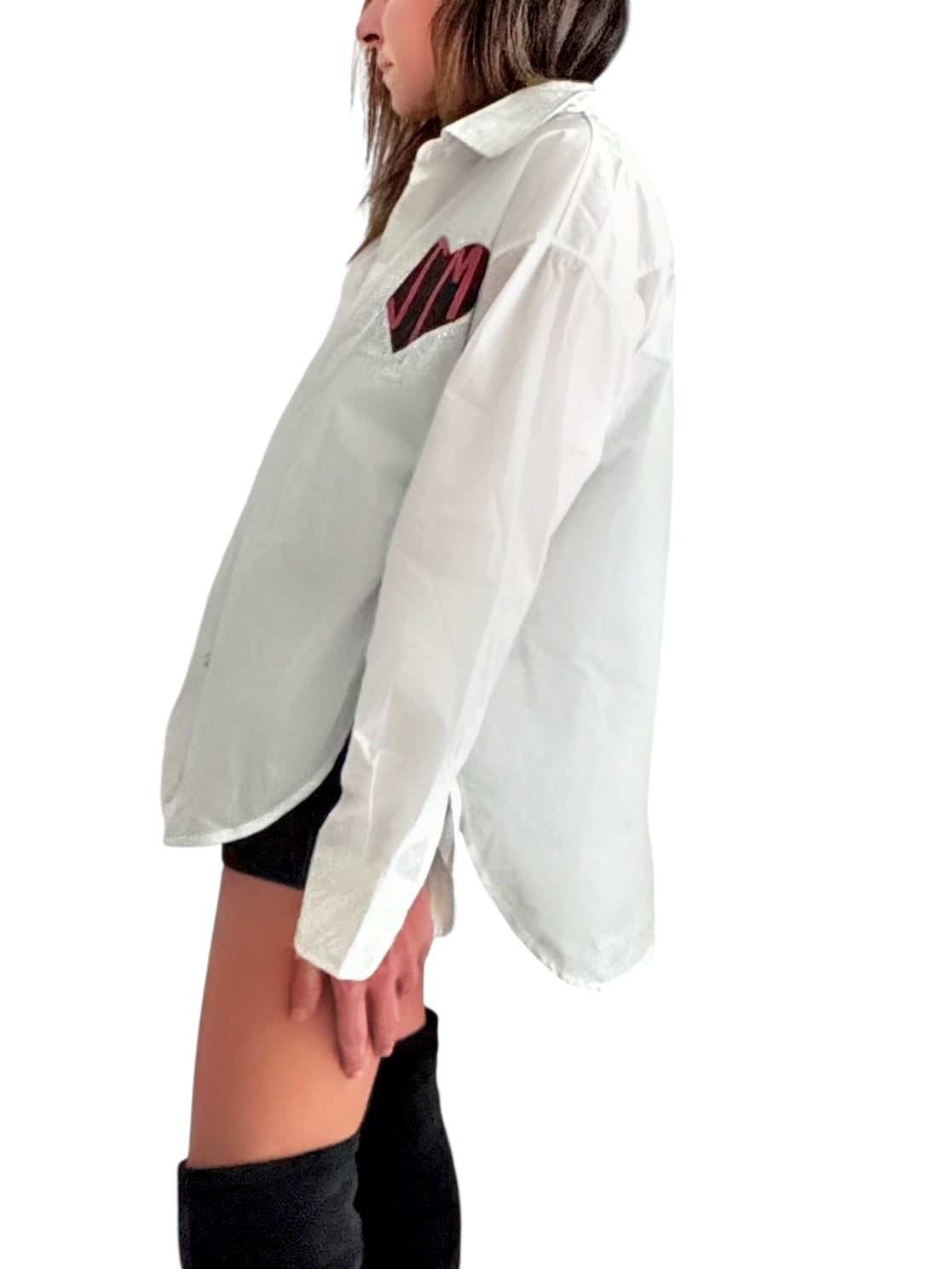 'Basic But Personalized' Painted Button Down