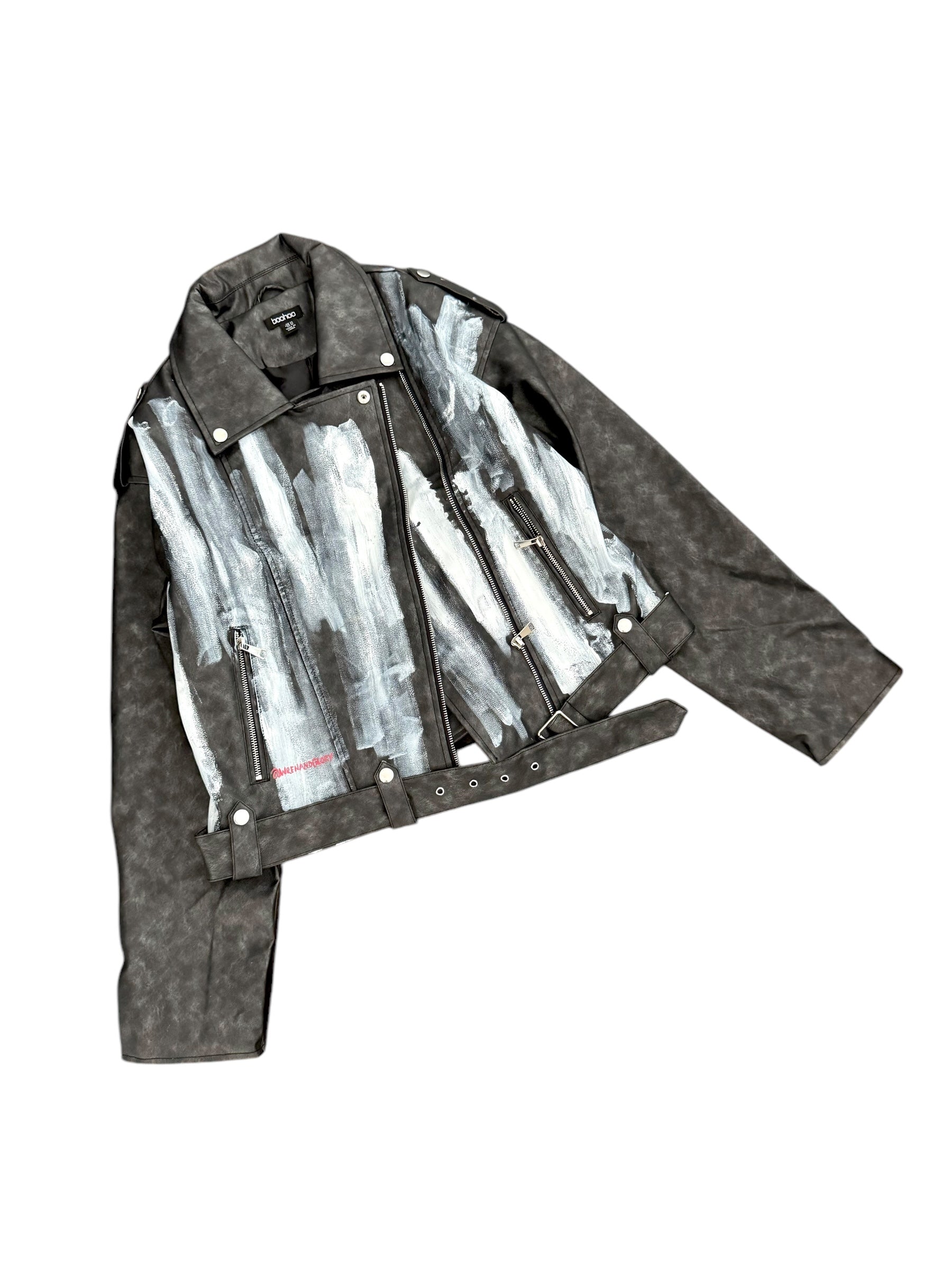 'Ride or Cry' Moto Jacket