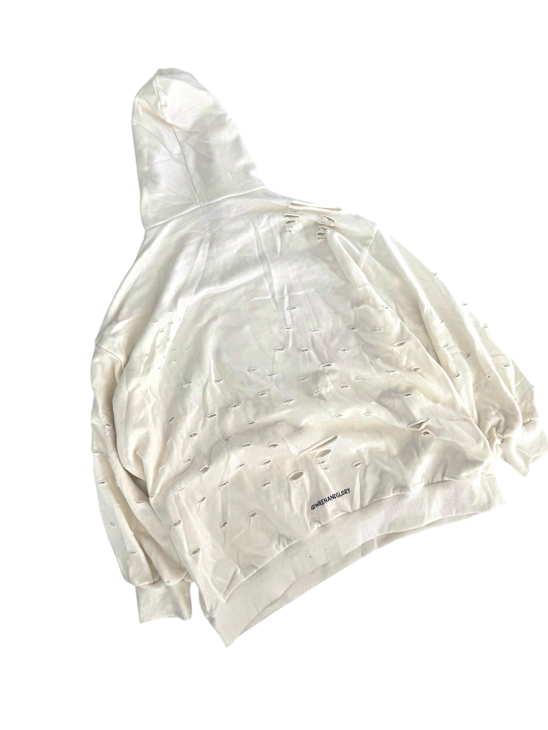 'Boo' Painted Sweatshirt