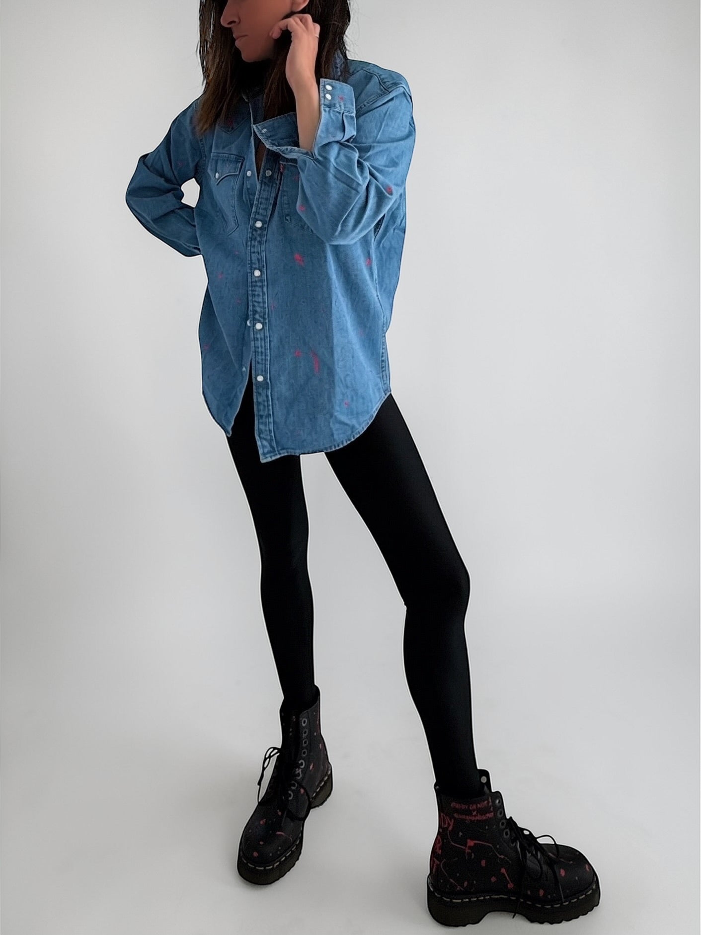 'Ready Or Not' Levi's Denim Shirt