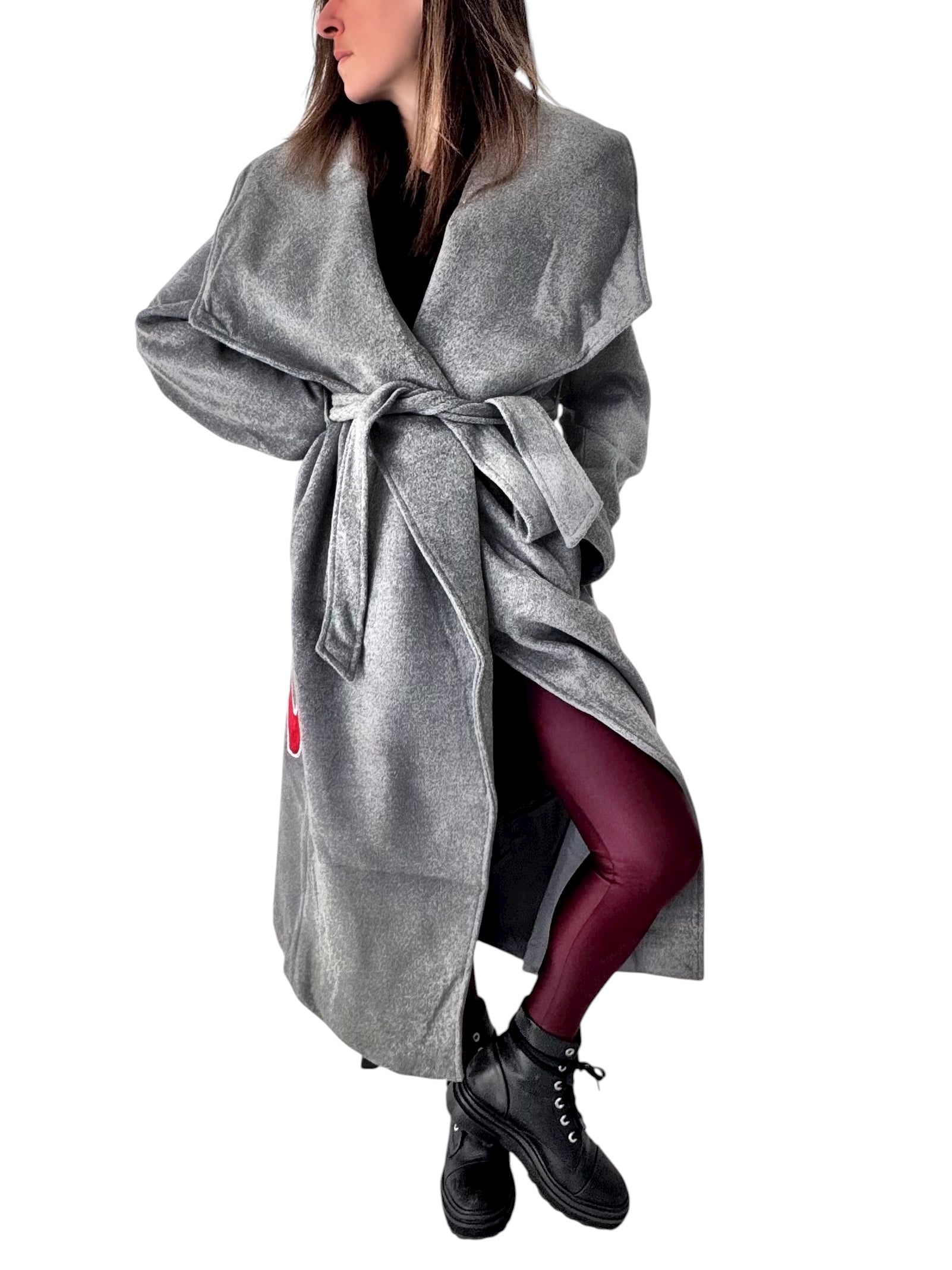 'Drama Queen' Wrap Coat