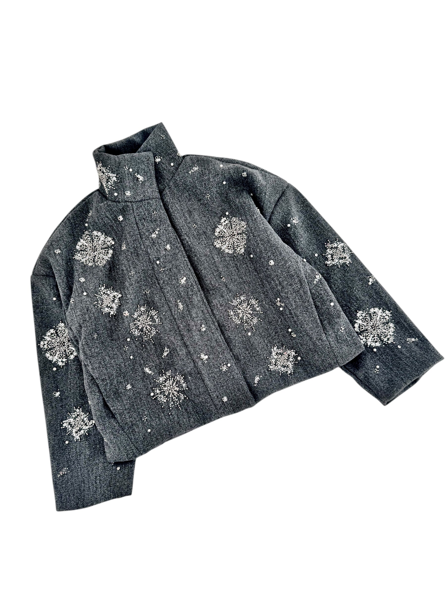 'Apres Vibes' Painted Coat