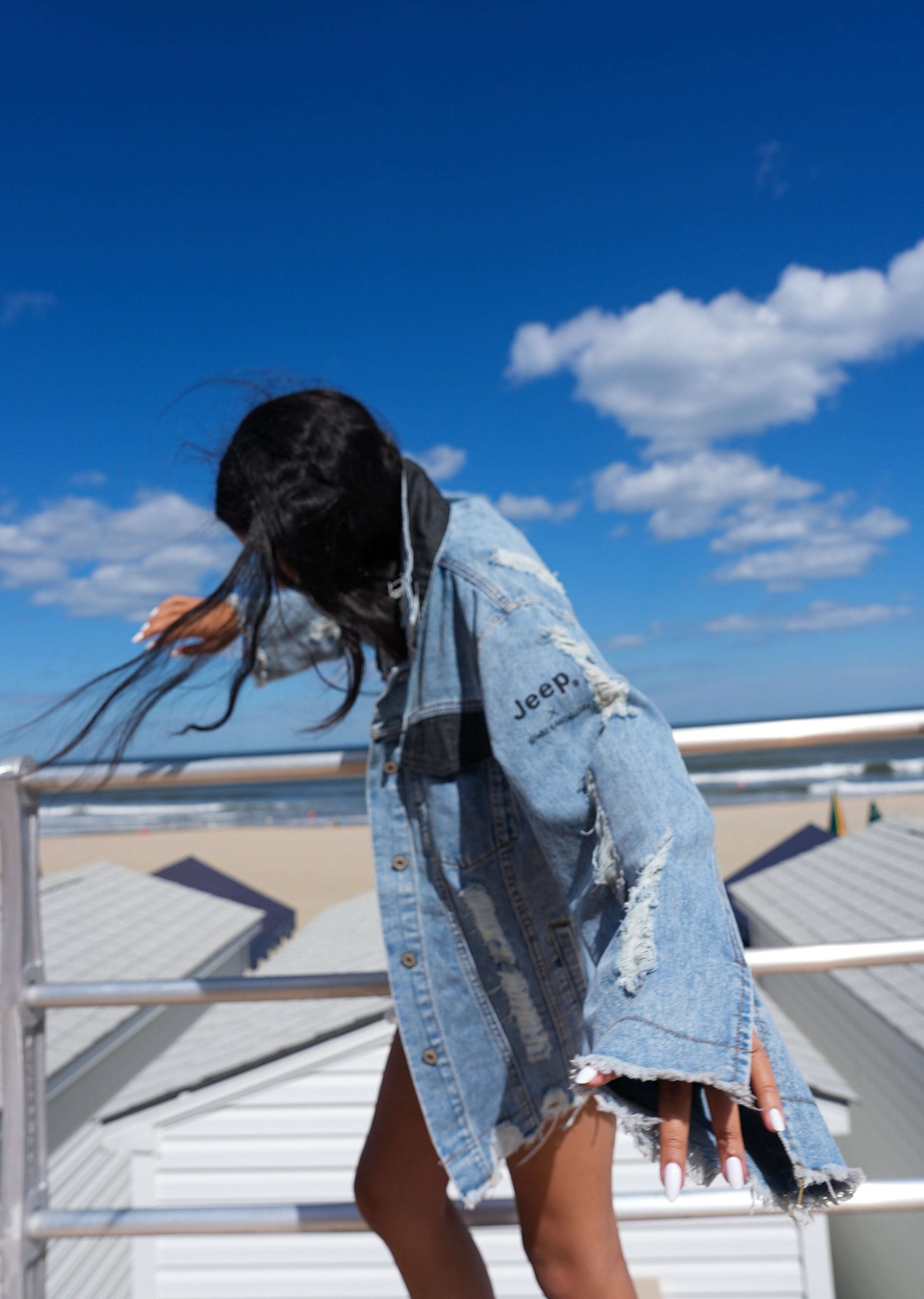 Jeep x W+G: Painted Denim Jacket!