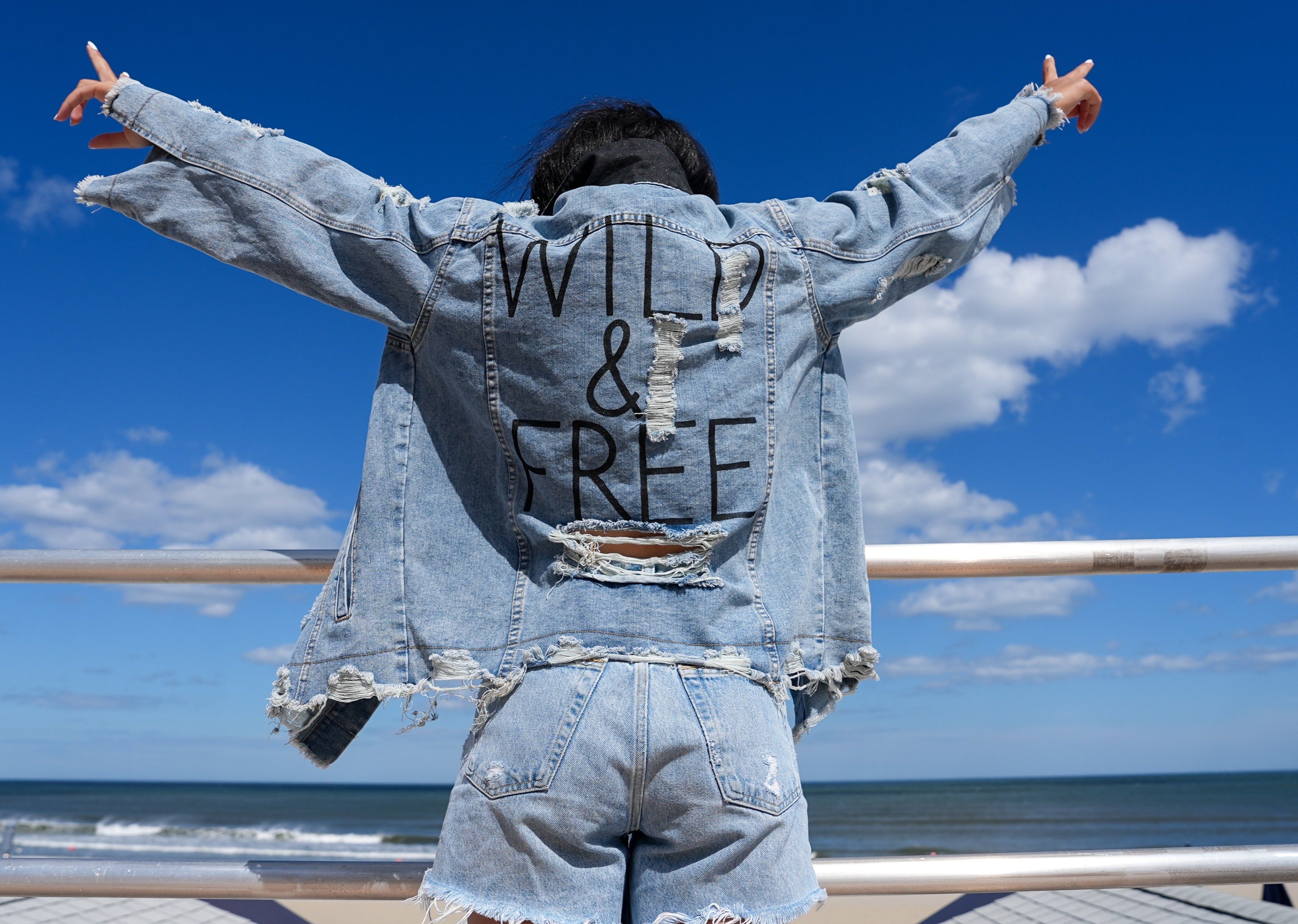 Jeep x W+G: Painted Denim Jacket!