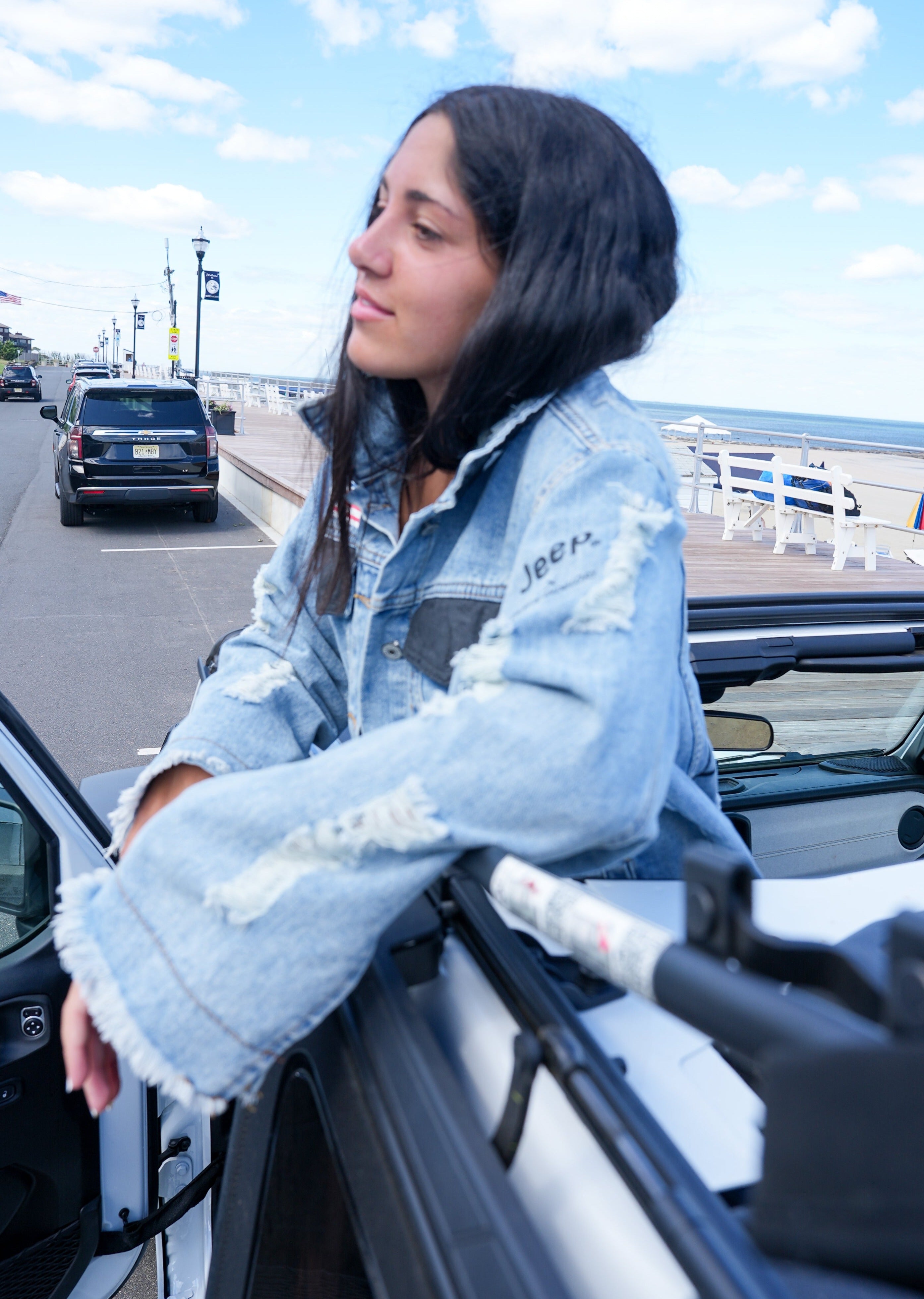 Jeep x W+G: Painted Denim Jacket!