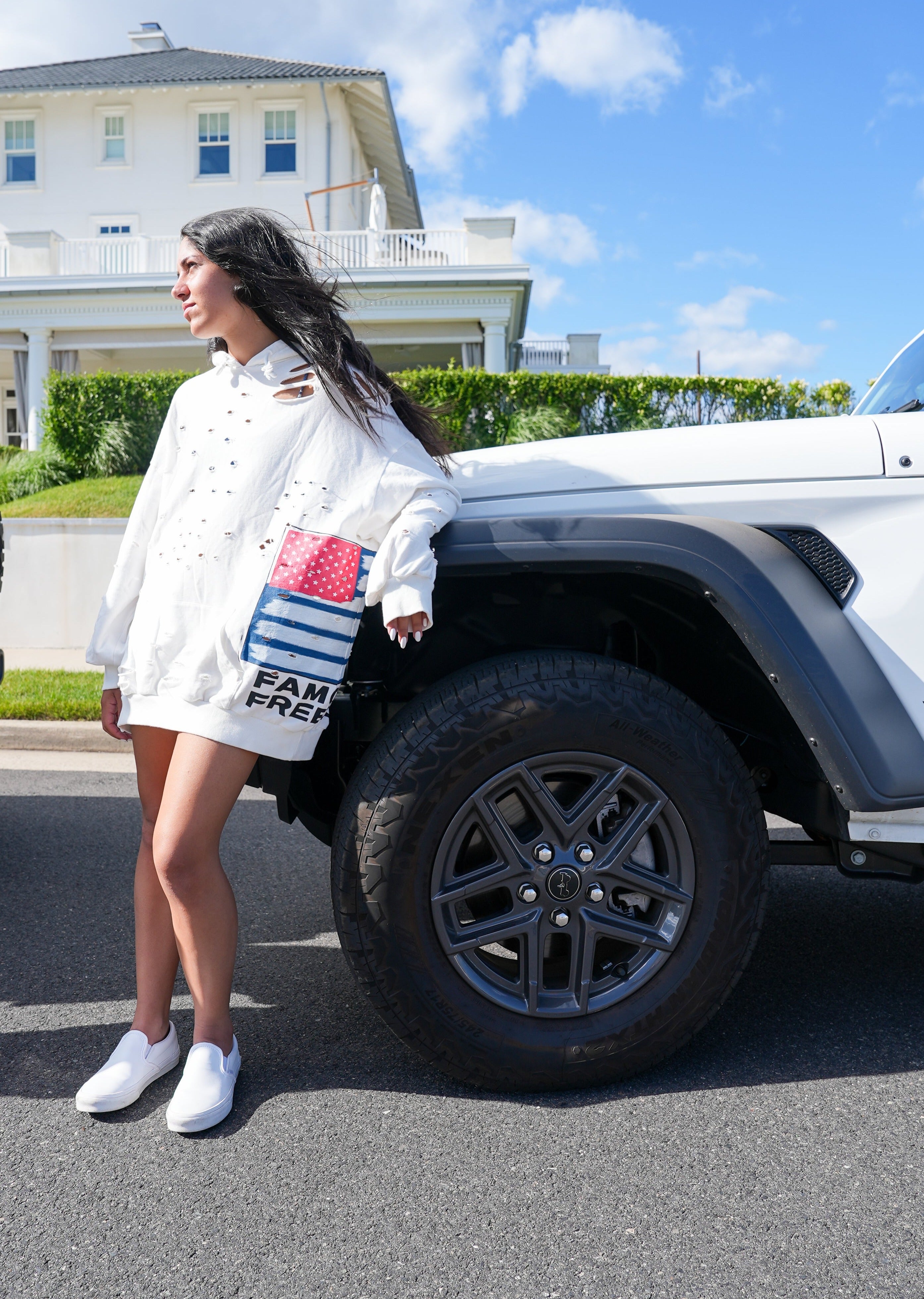 Jeep x W+G: Painted Hoodie!