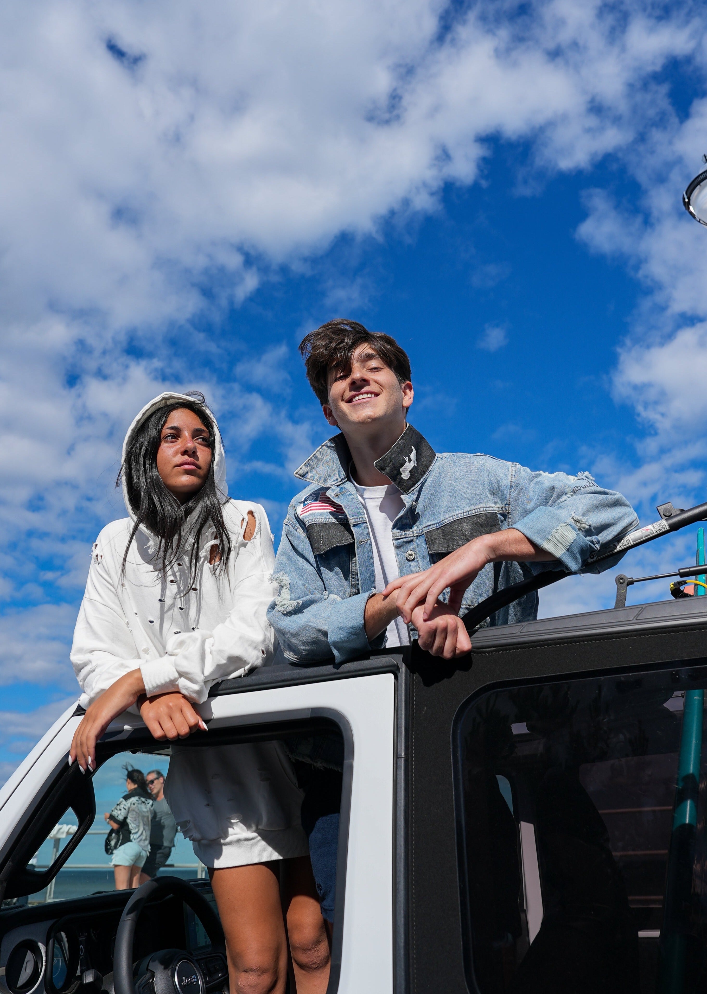 Jeep x W+G: Painted Denim Jacket!