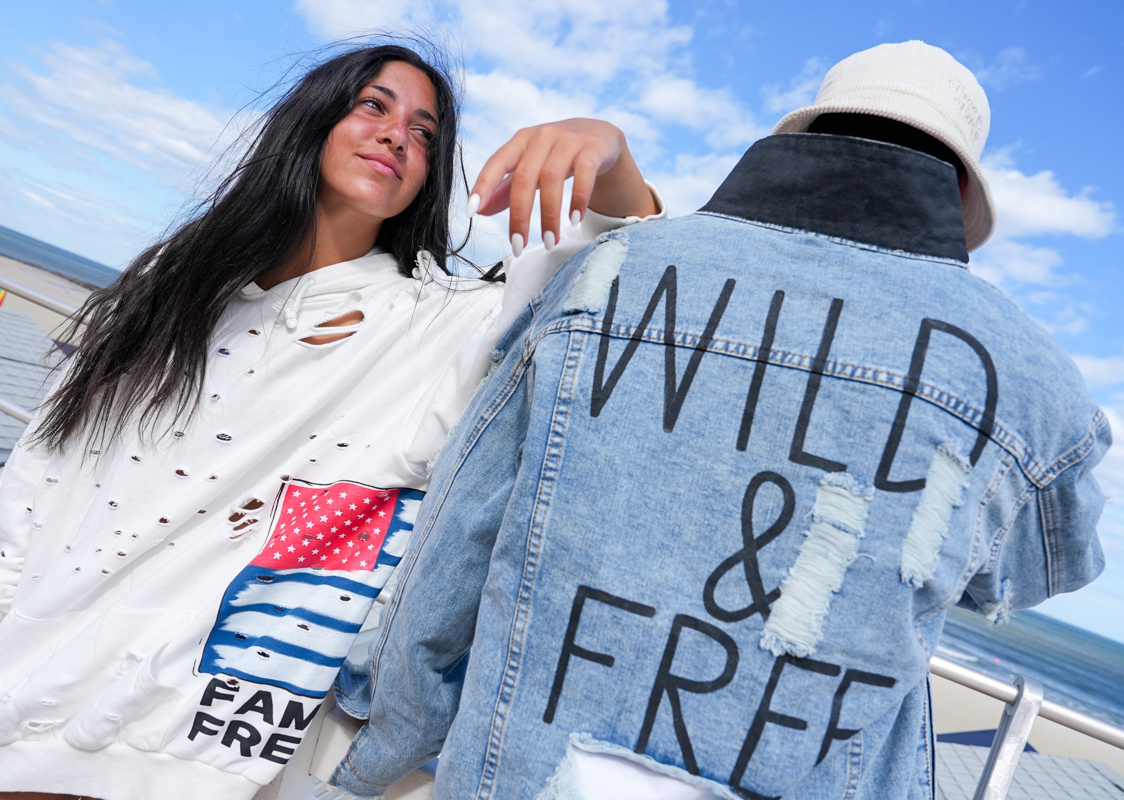 Jeep x W+G: Painted Denim Jacket!