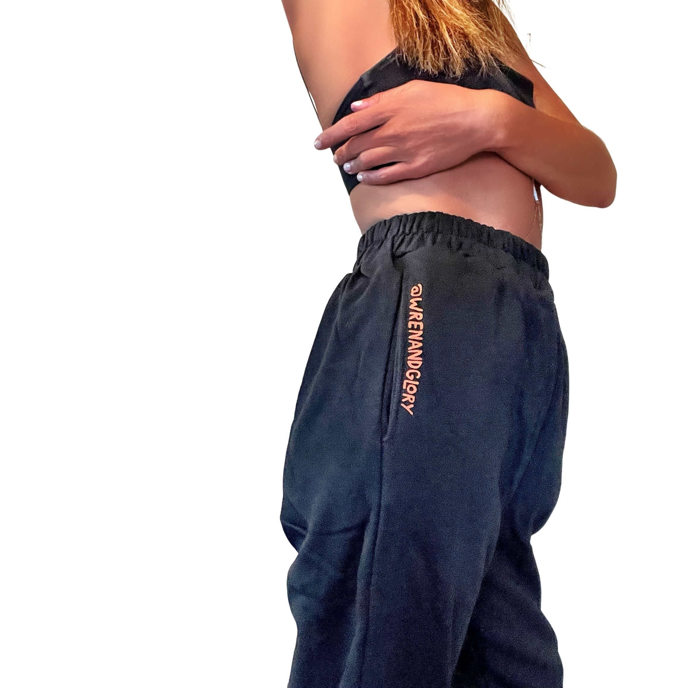 'SWEATPANT WEATHER' PAINTED JOGGER