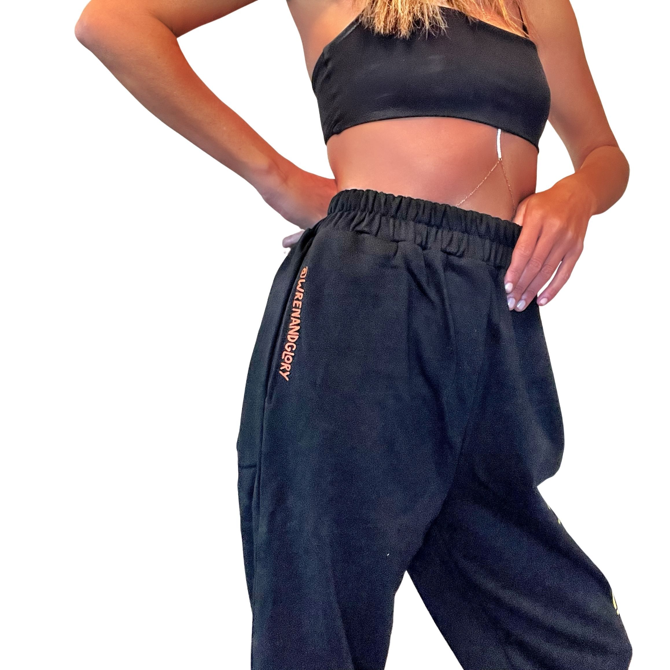 'SWEATPANT WEATHER' PAINTED JOGGER