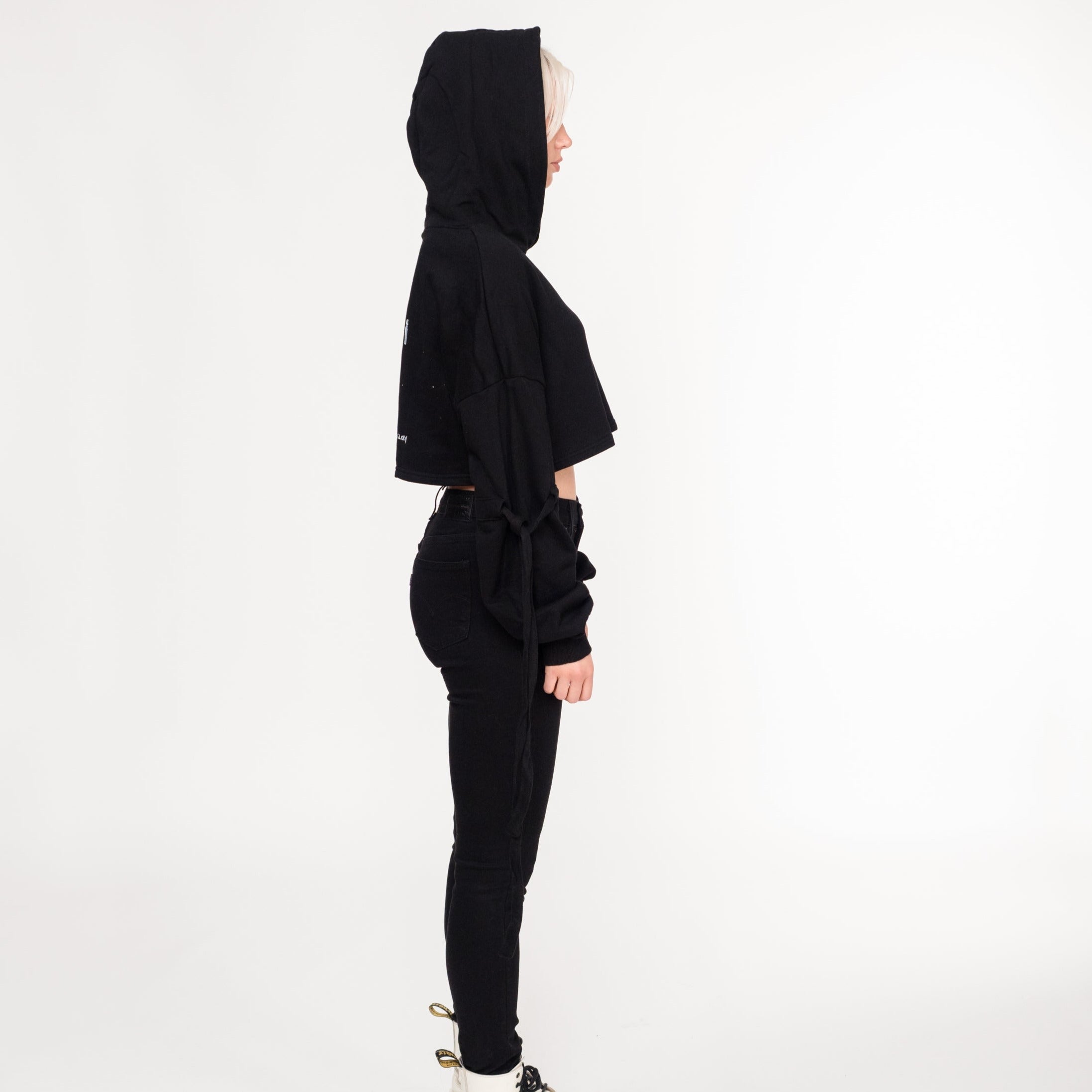 'DESTROY EM' PAINTED SWEATSHIRT