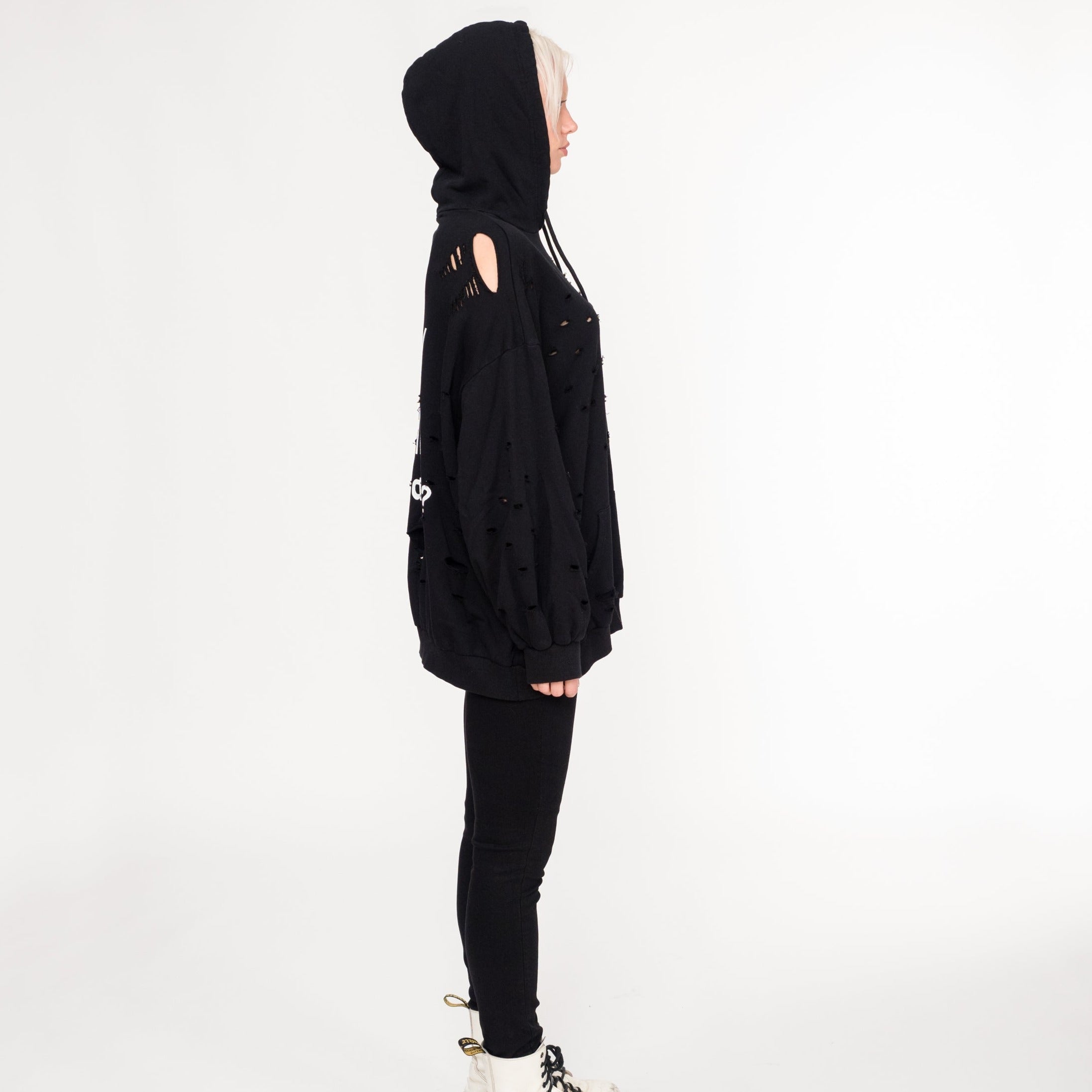 'ONE & ONLY' PAINTED HOODIE