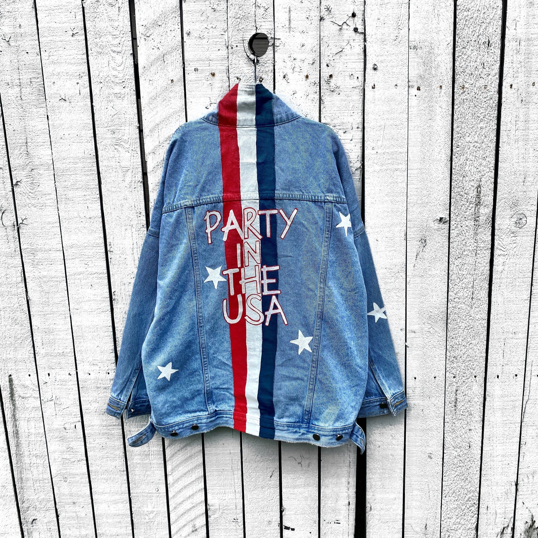 'PARTY IN THE USA' DENIM JACKET