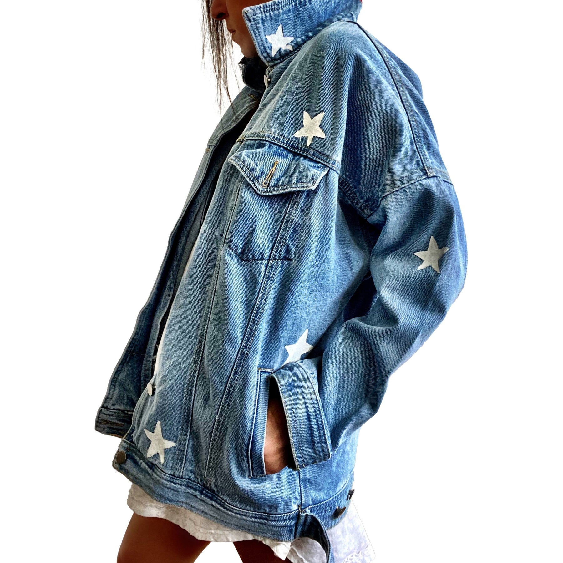 'PARTY IN THE USA' DENIM JACKET