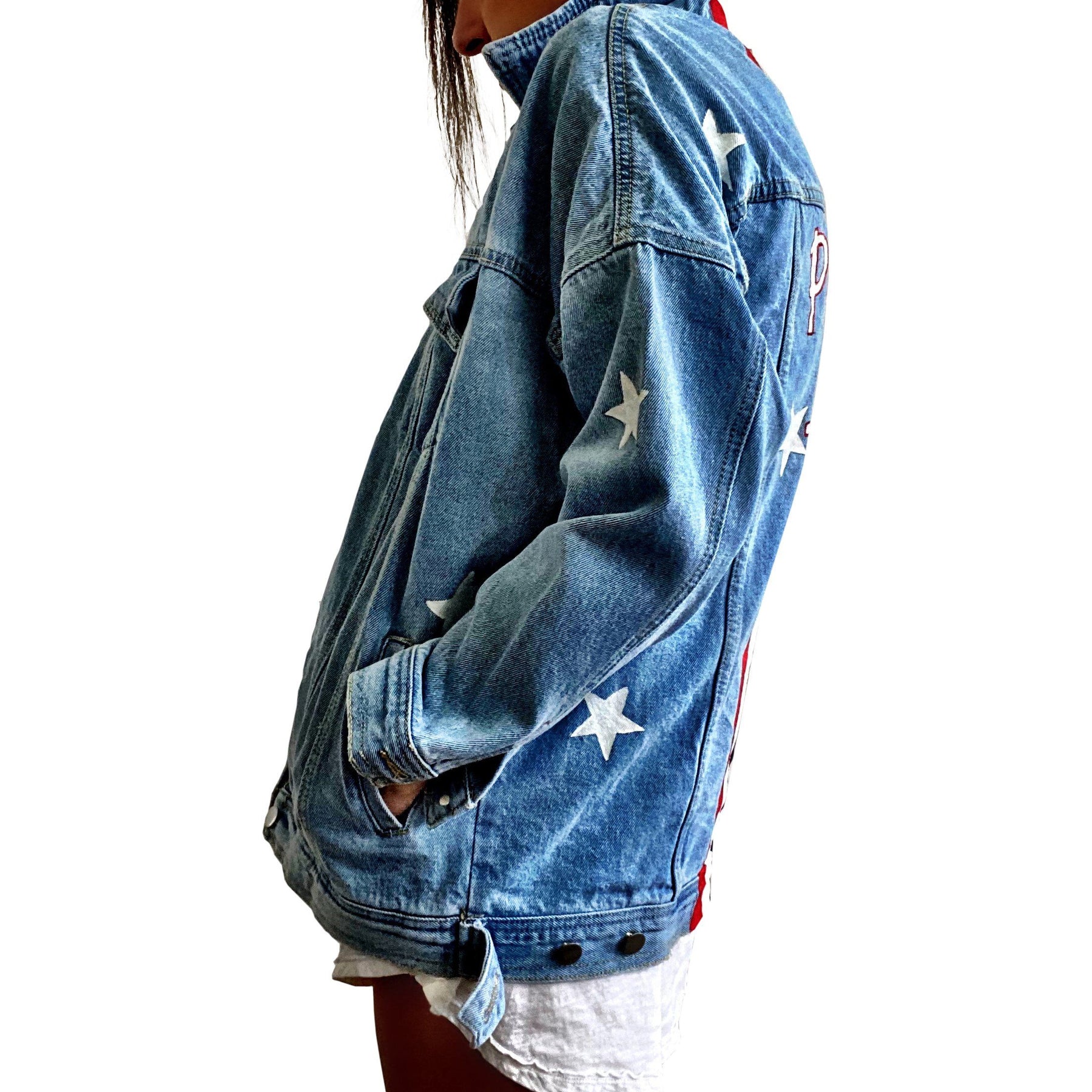 'PARTY IN THE USA' DENIM JACKET