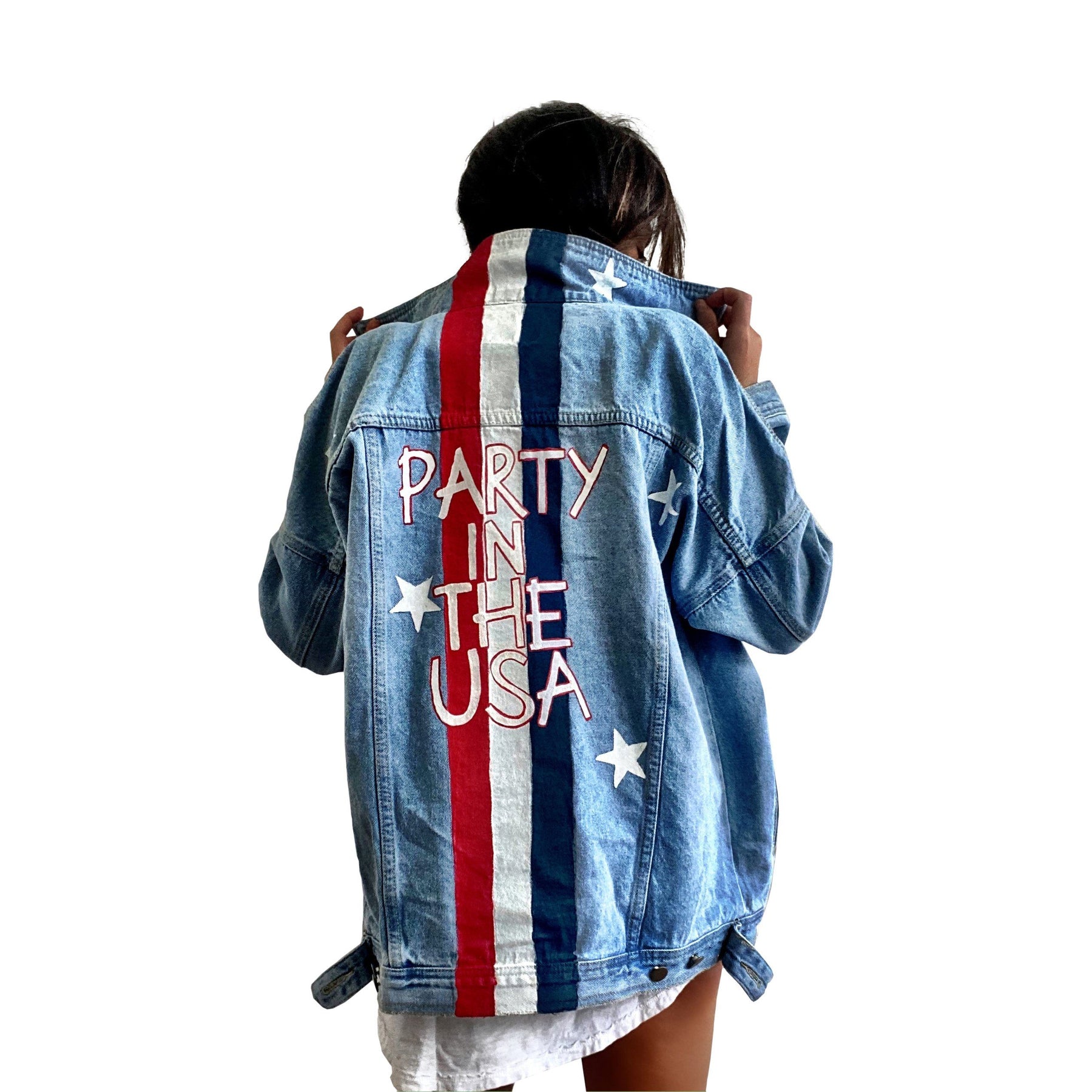 'PARTY IN THE USA' DENIM JACKET
