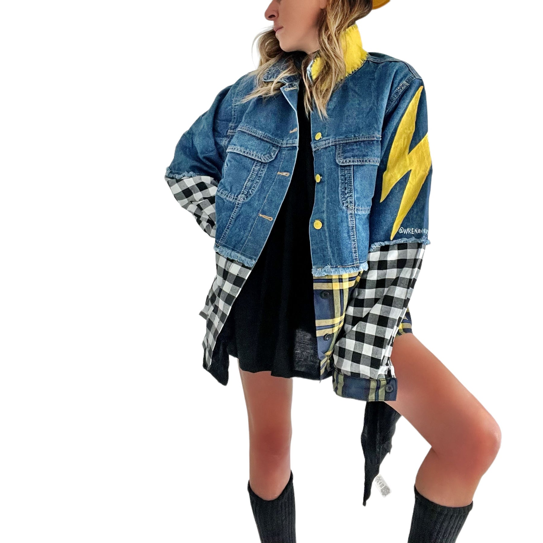 'Beyond Bolts' Denim Jacket