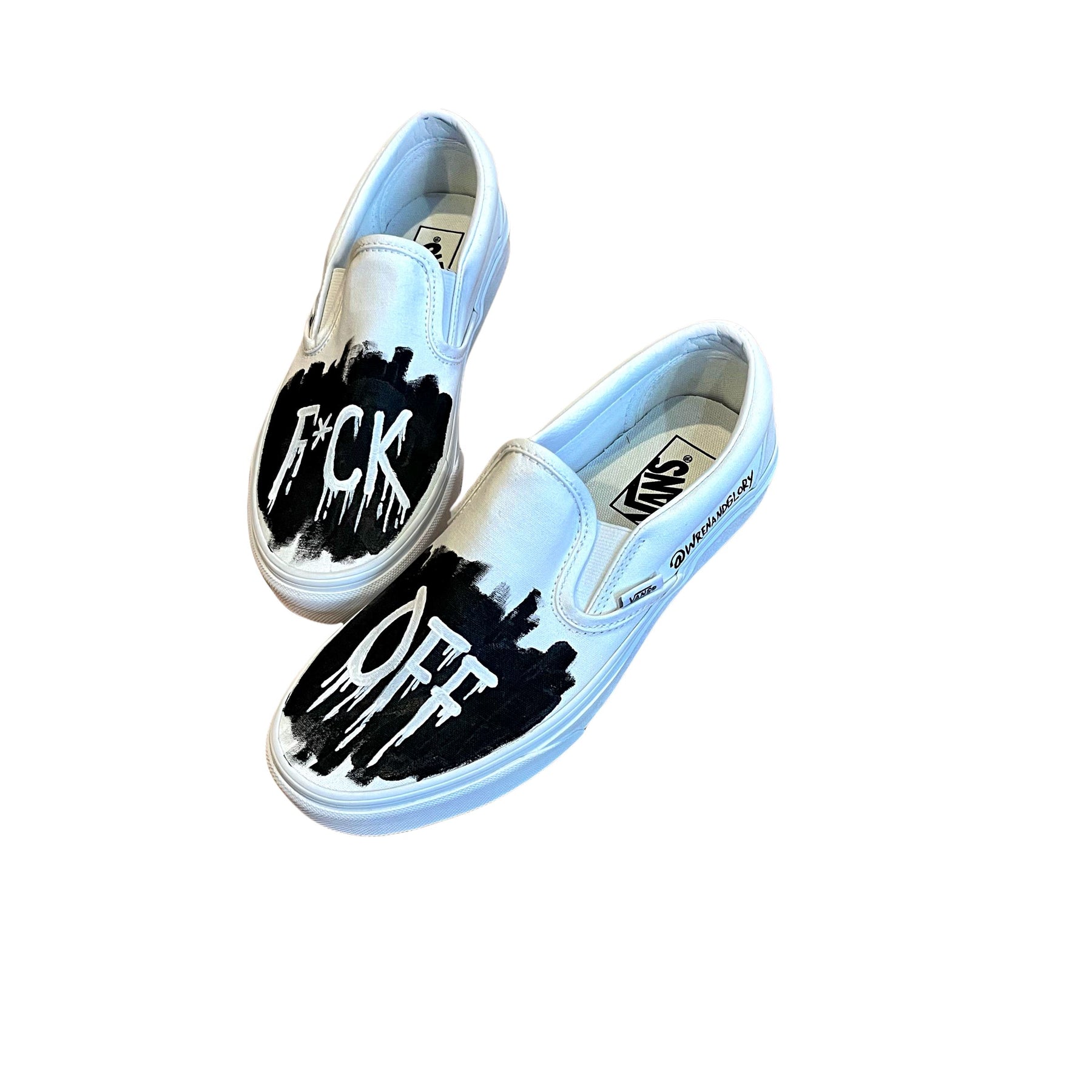 'F OFF' PAINTED VANS