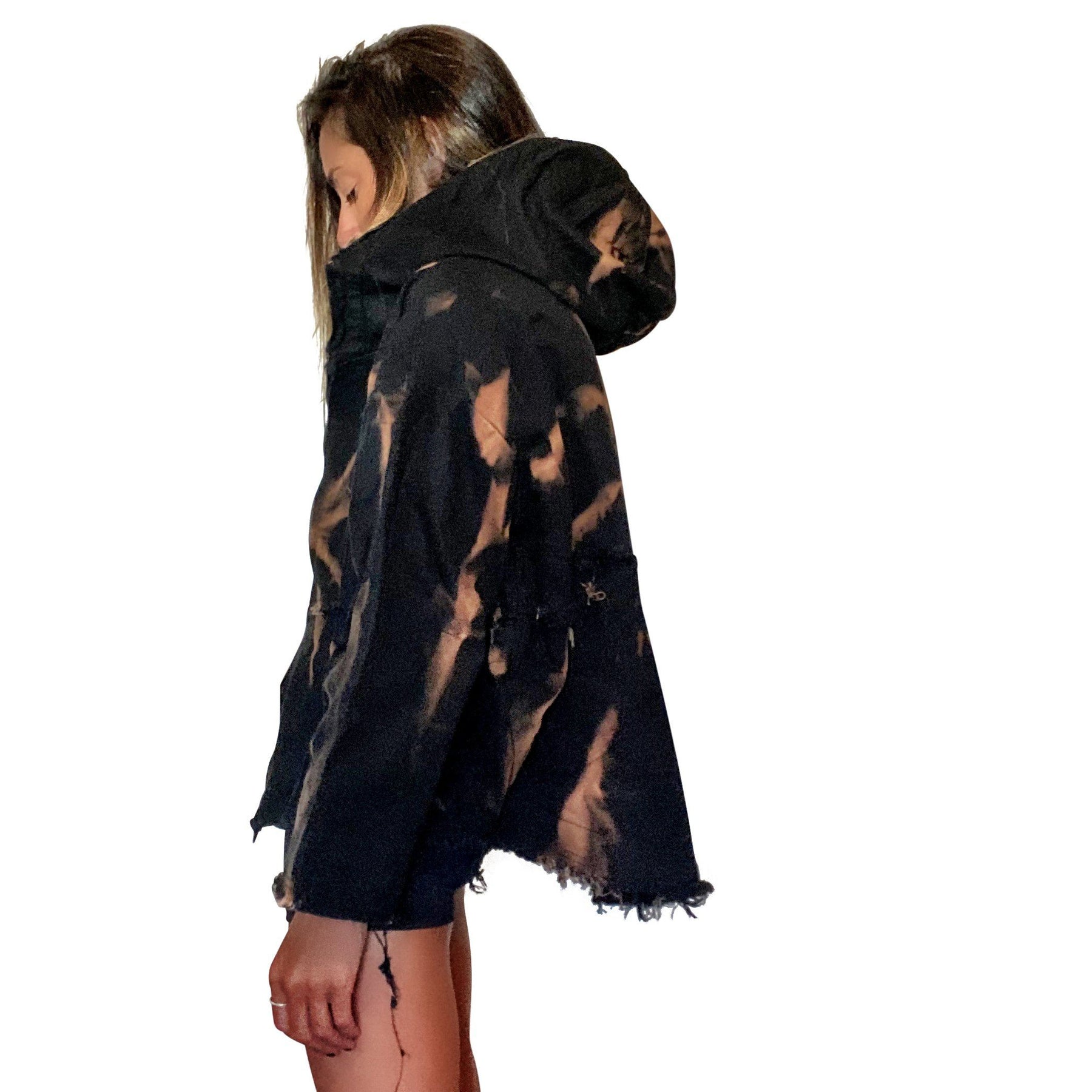 'SUPER SWIRLS' DENIM JACKET