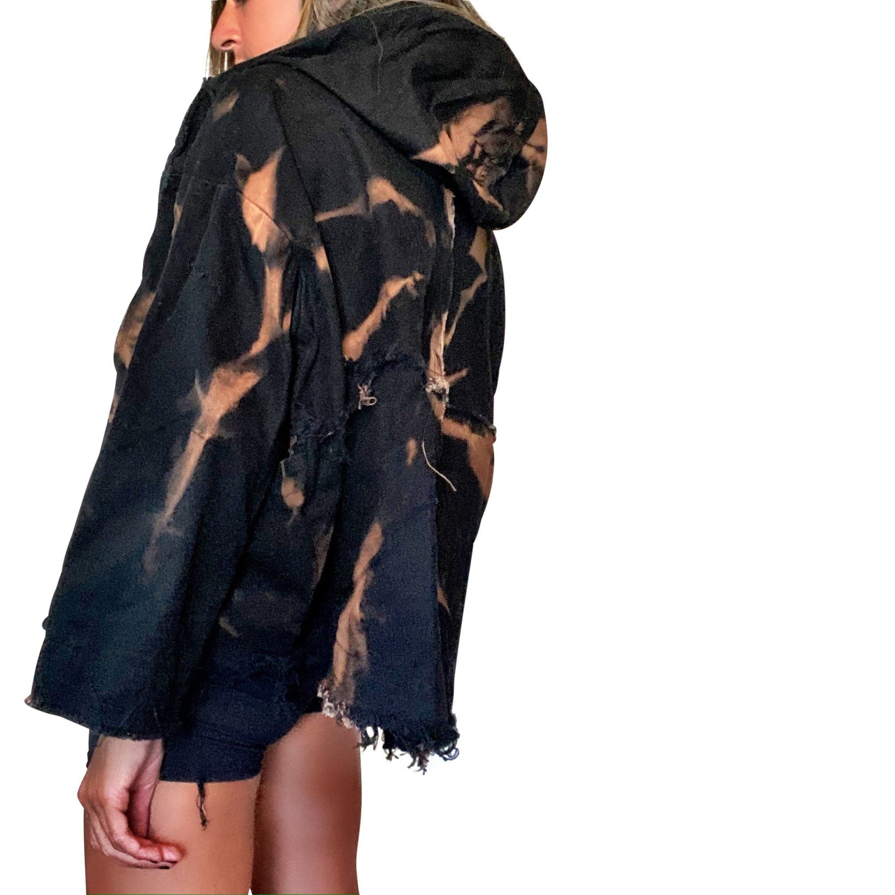 'SUPER SWIRLS' DENIM JACKET