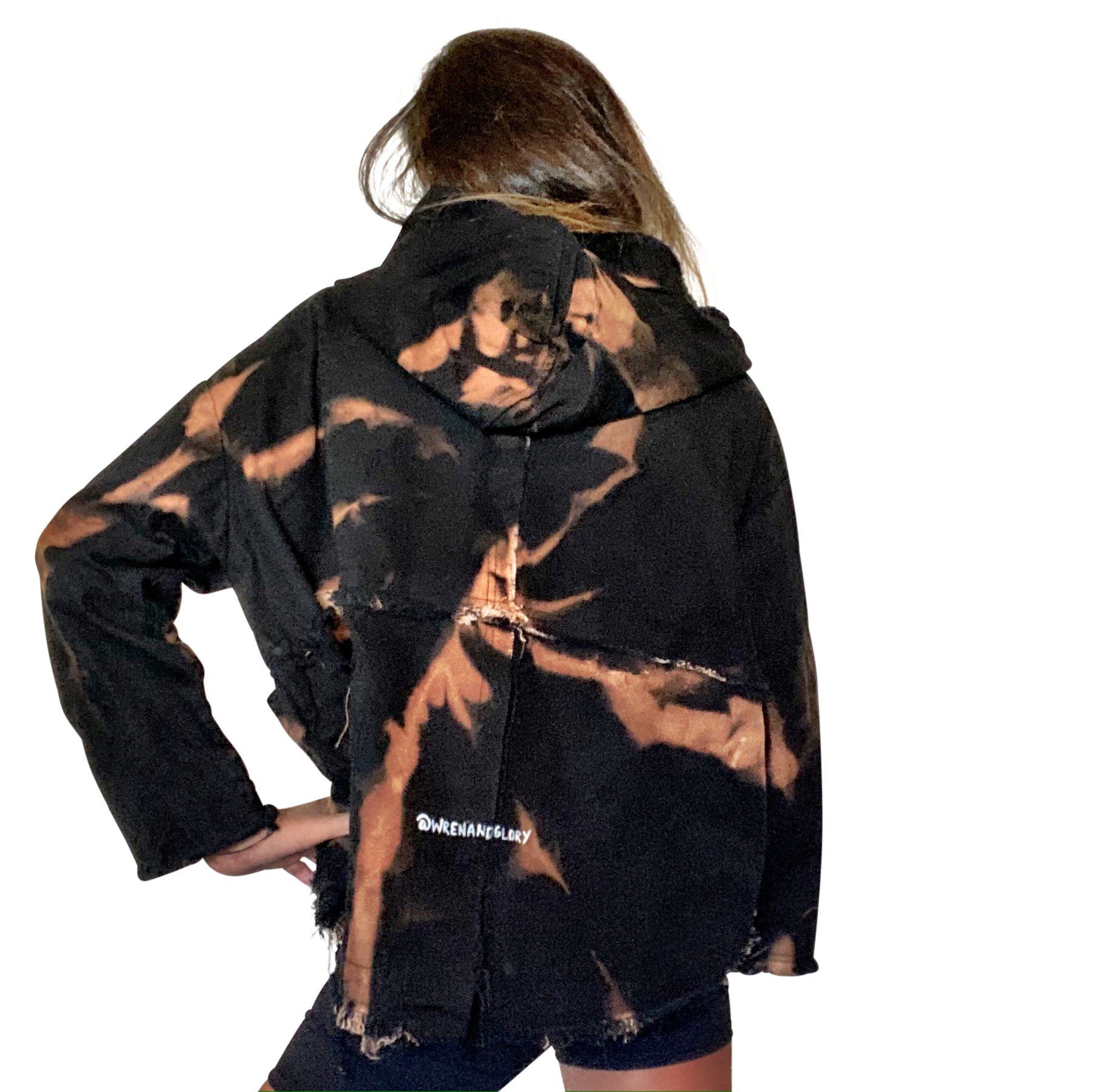 'SUPER SWIRLS' DENIM JACKET
